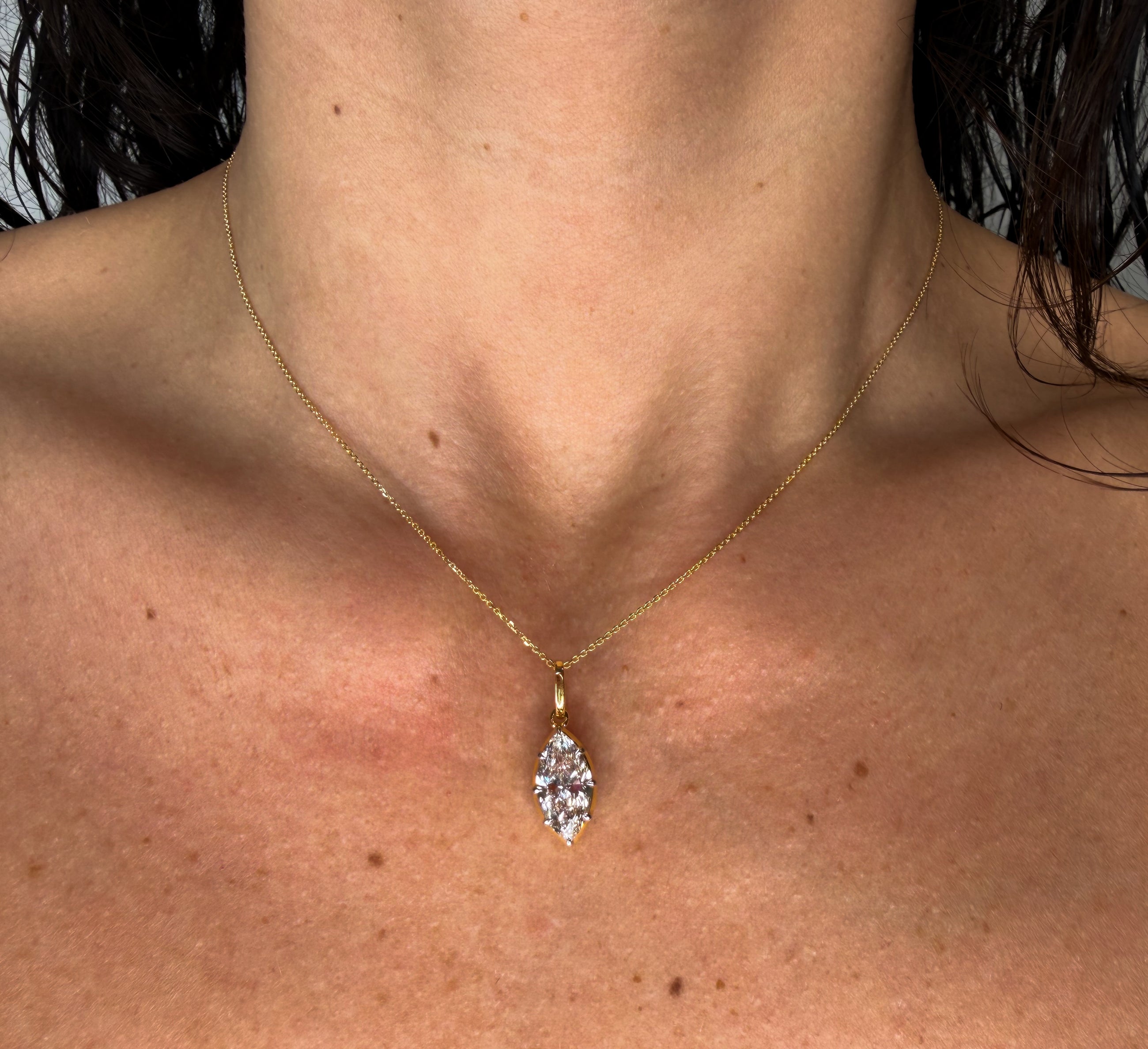 The Josie Marquise Necklace