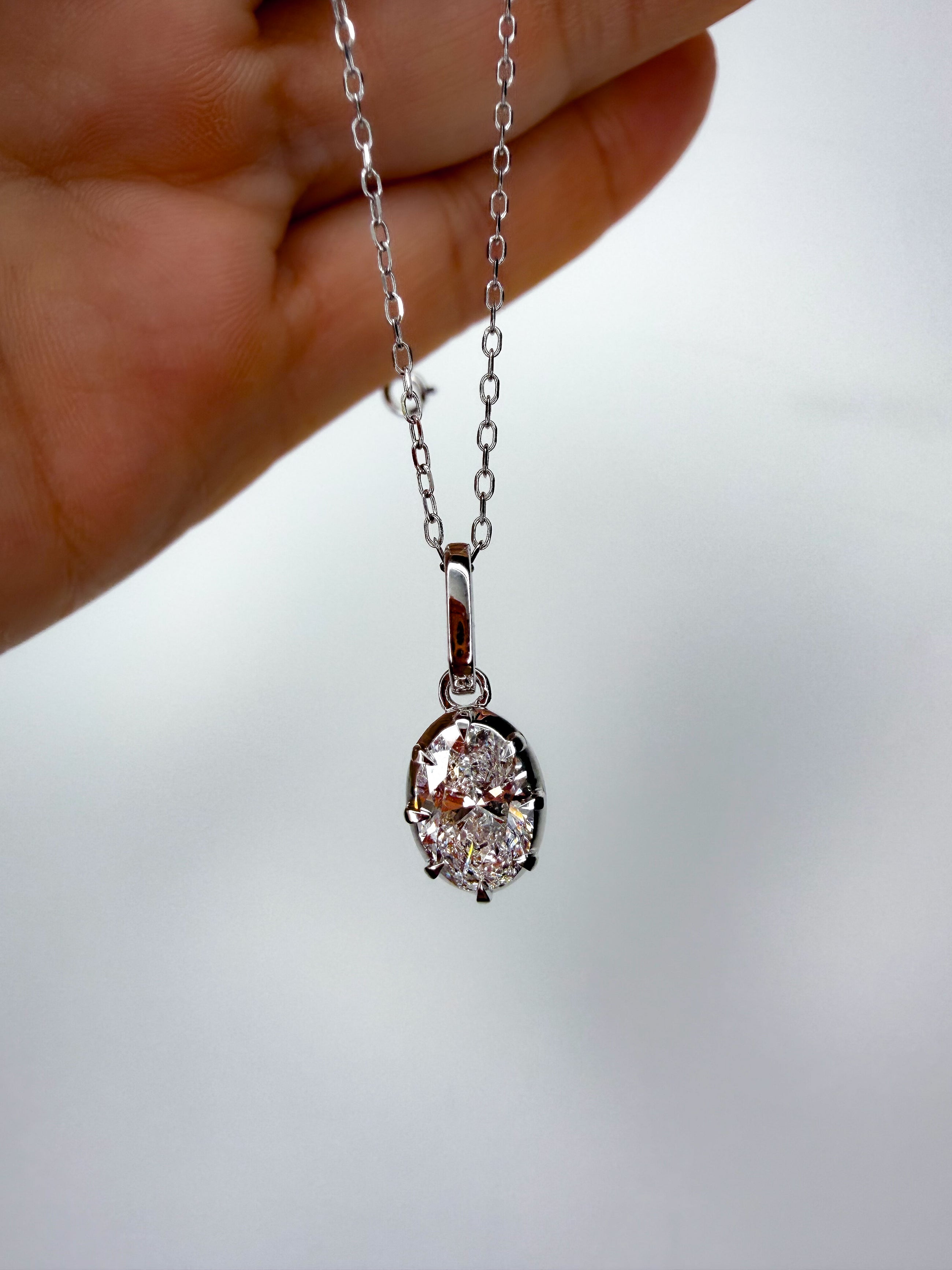 The Josie Oval Necklace