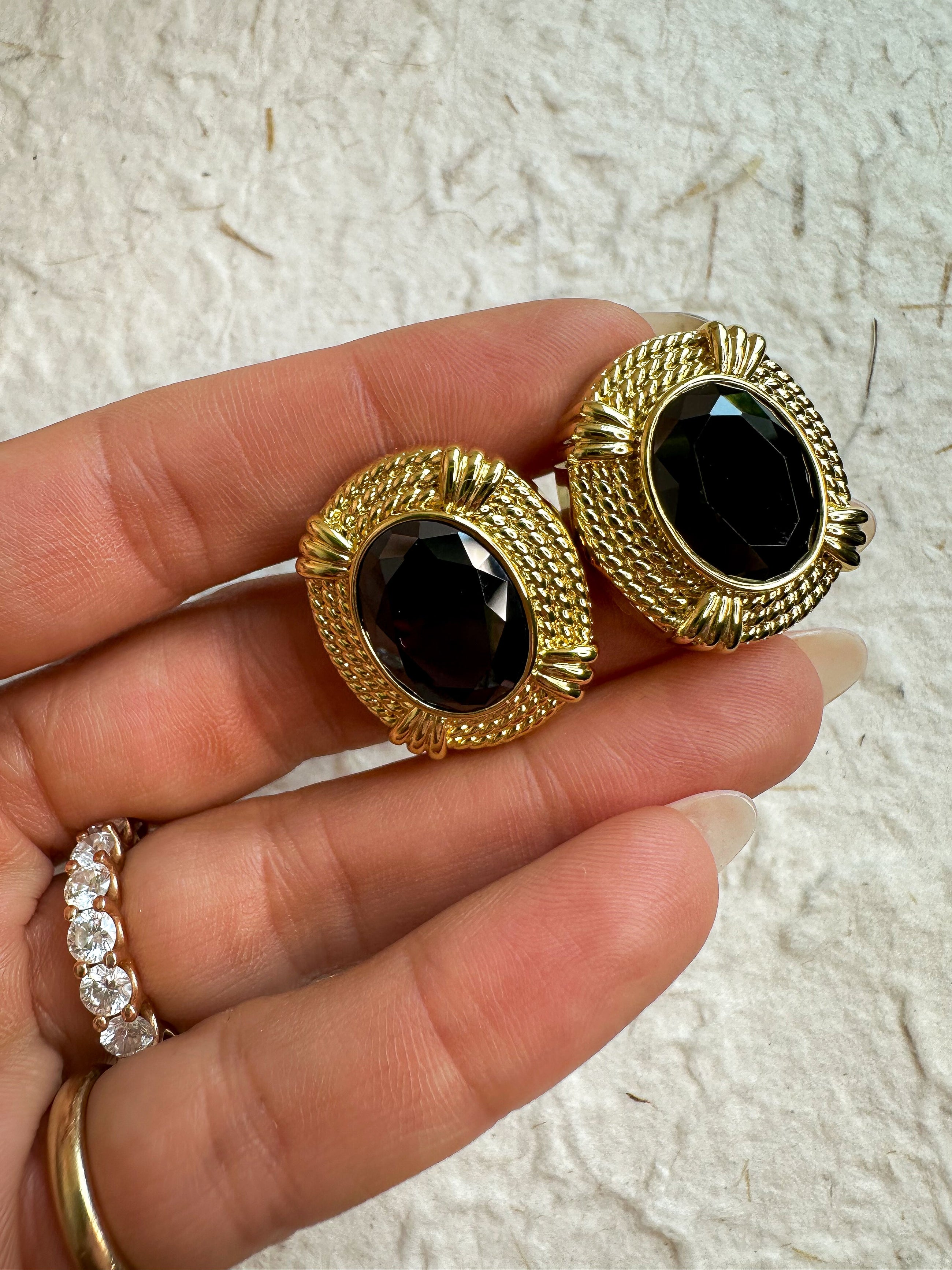The Jet Set Earrings