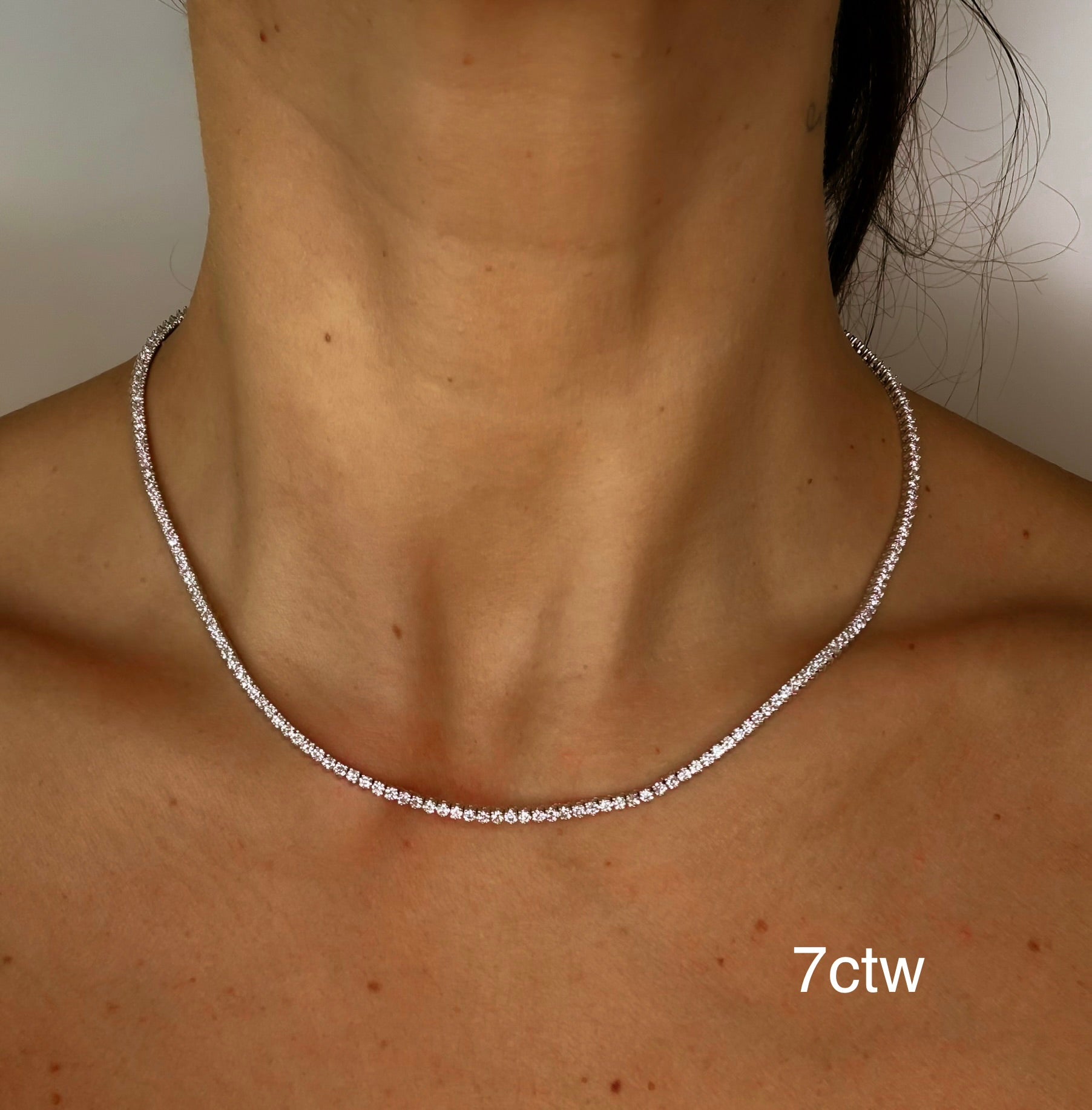 Martini Glow Tennis Necklace