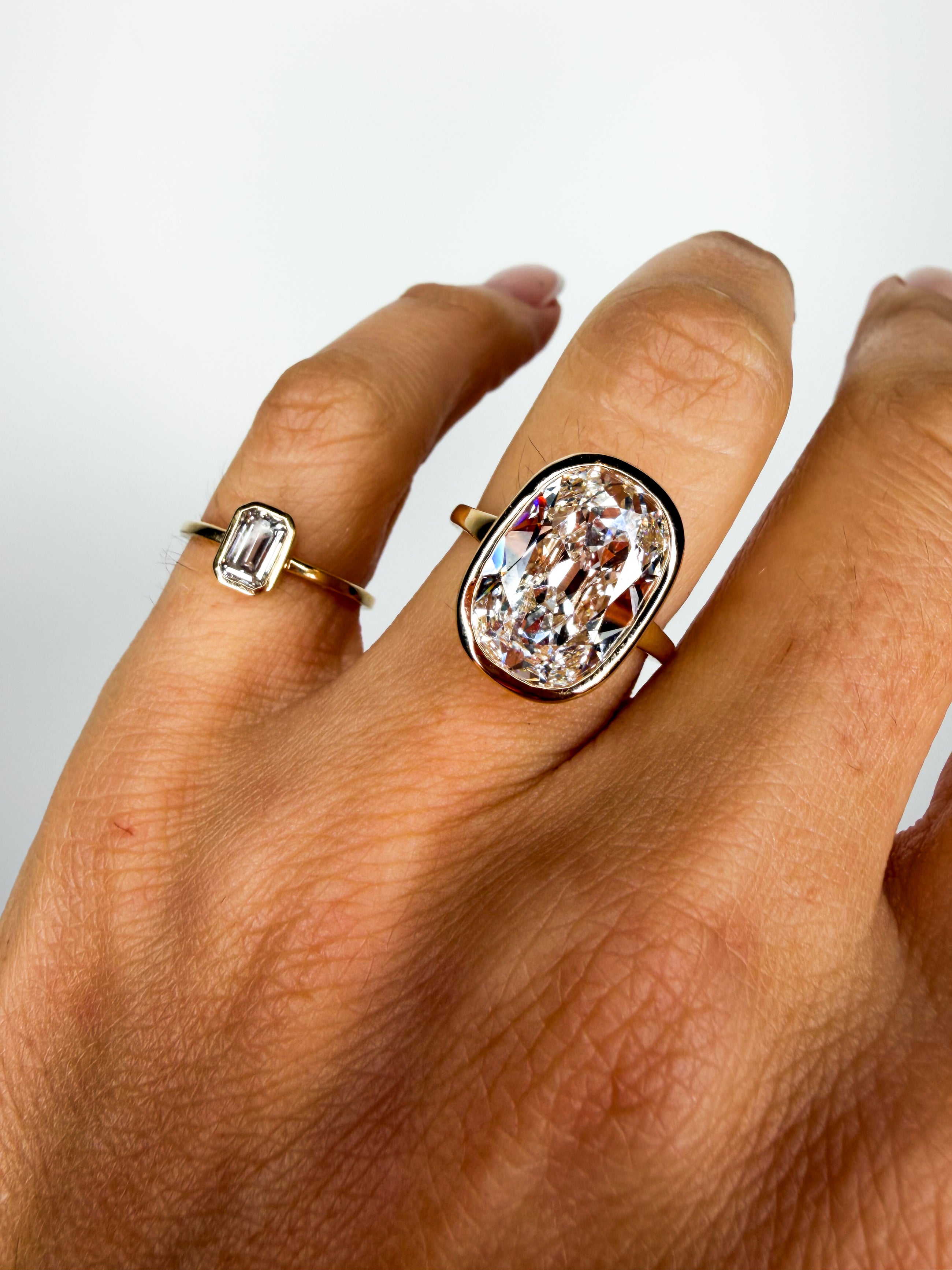 The Heirloom Antique Cushion Ring