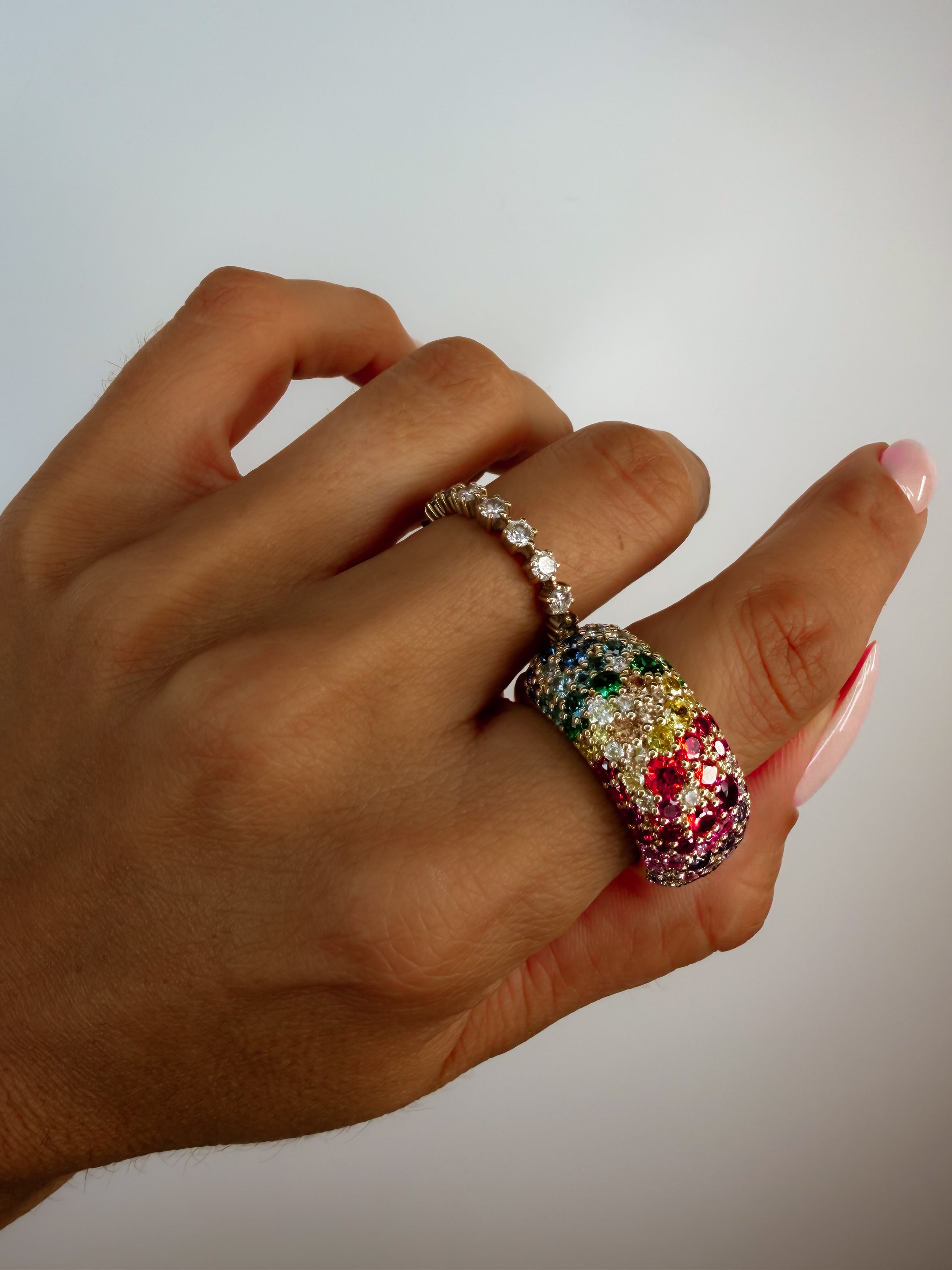 The Ombré Rainbow Ring Jacket