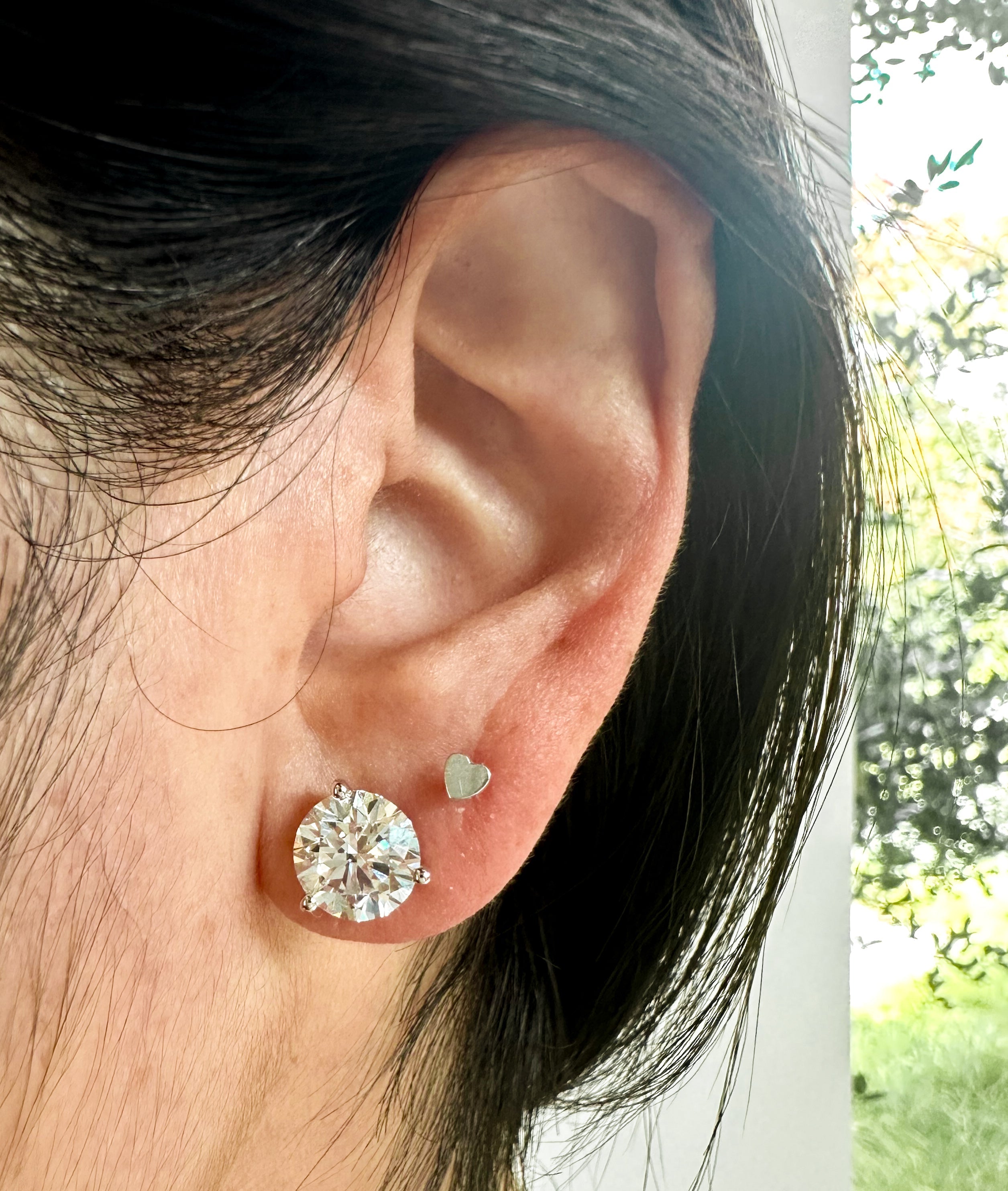 The Heavy Hitters - Brilliant Cut 4ctw Diamond Studs