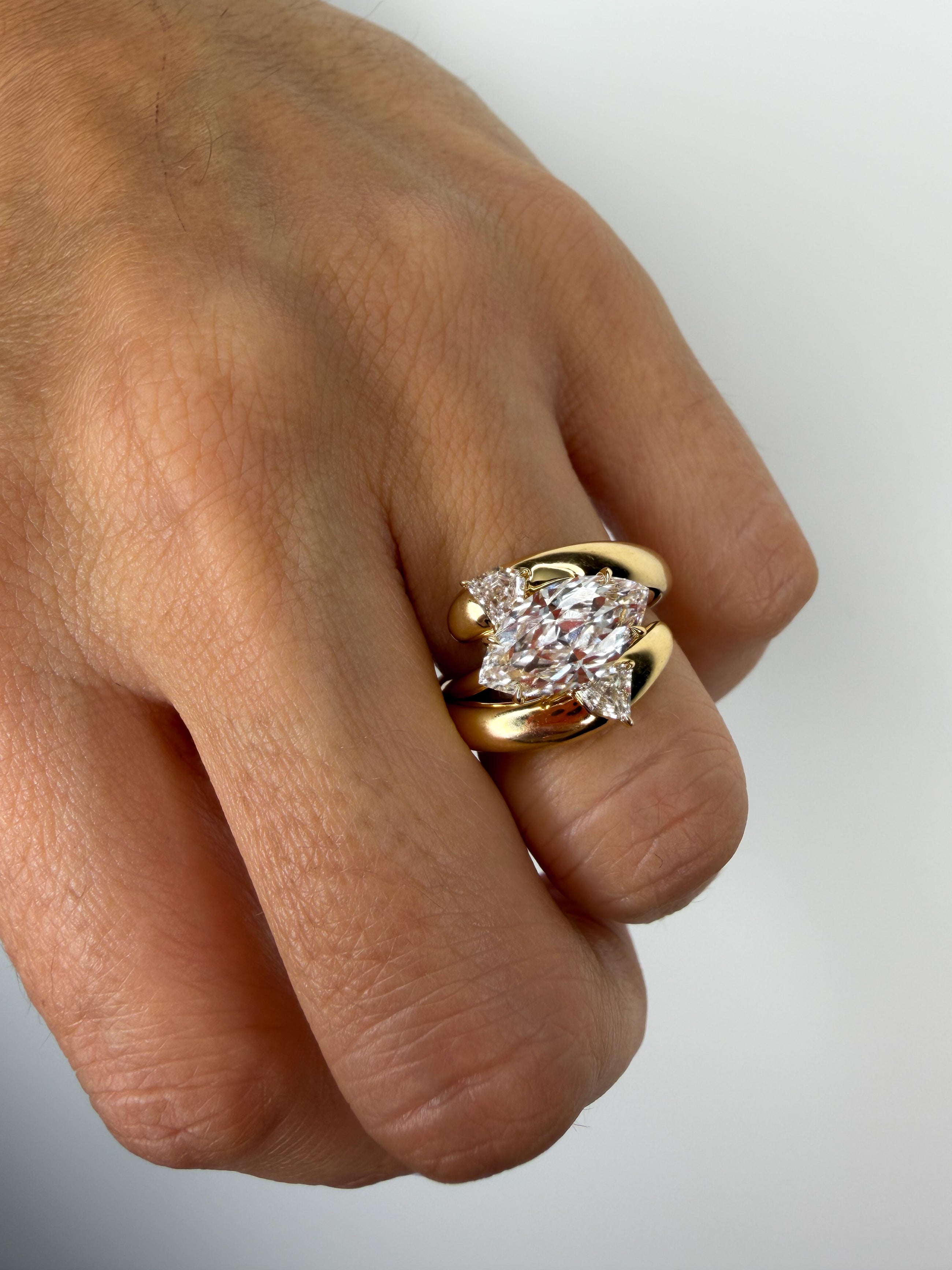 The Stiletto Marquise Ring