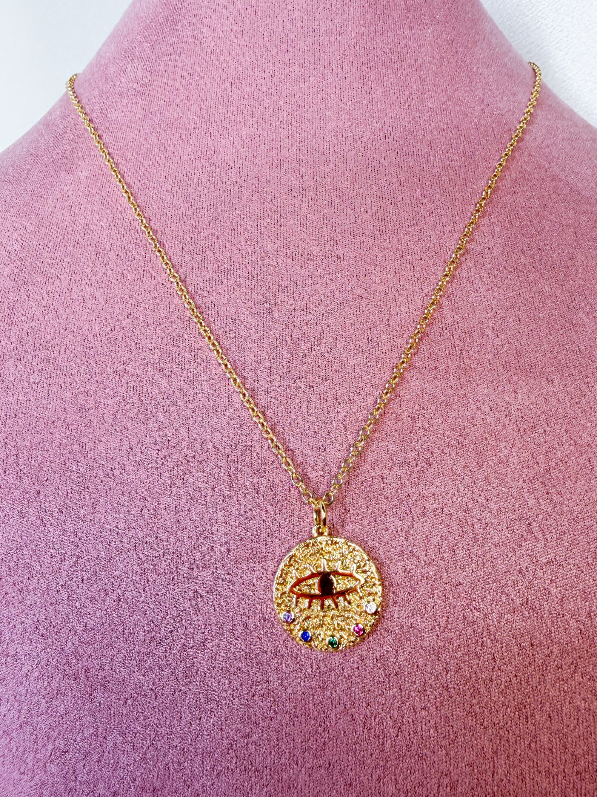 Cosmic Eye Amulet Necklace