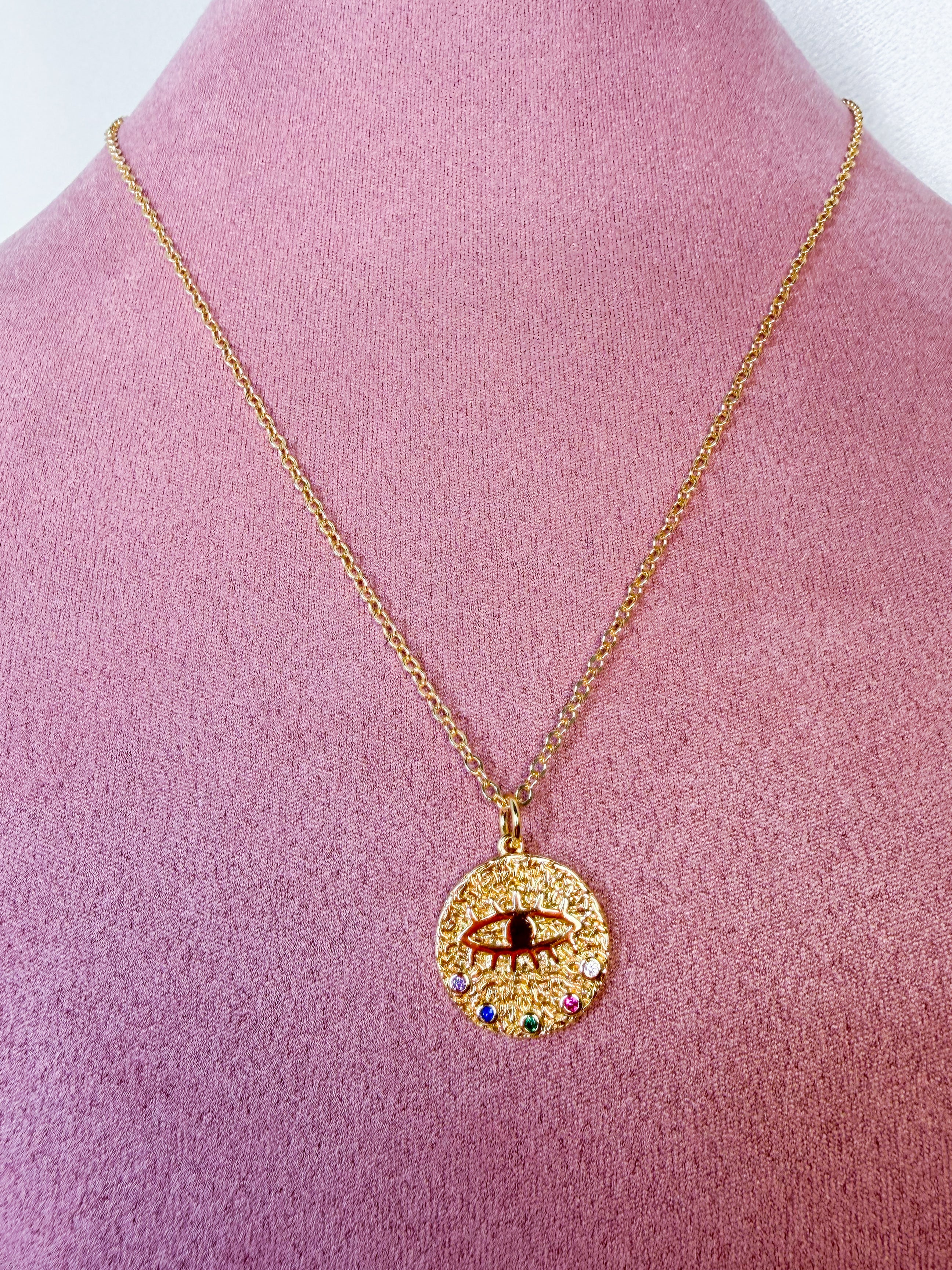Cosmic Eye Amulet Necklace