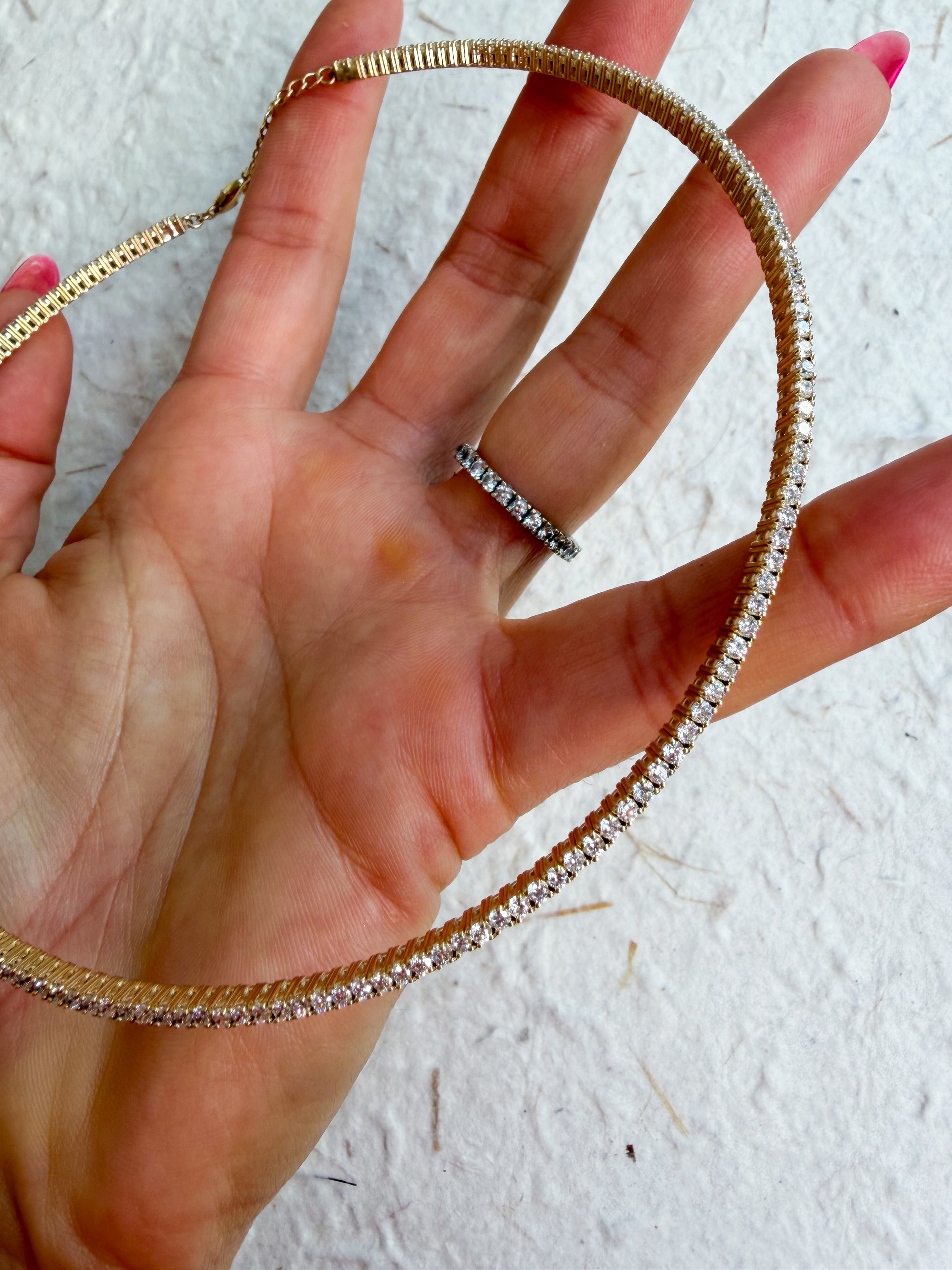 Diamante Choker