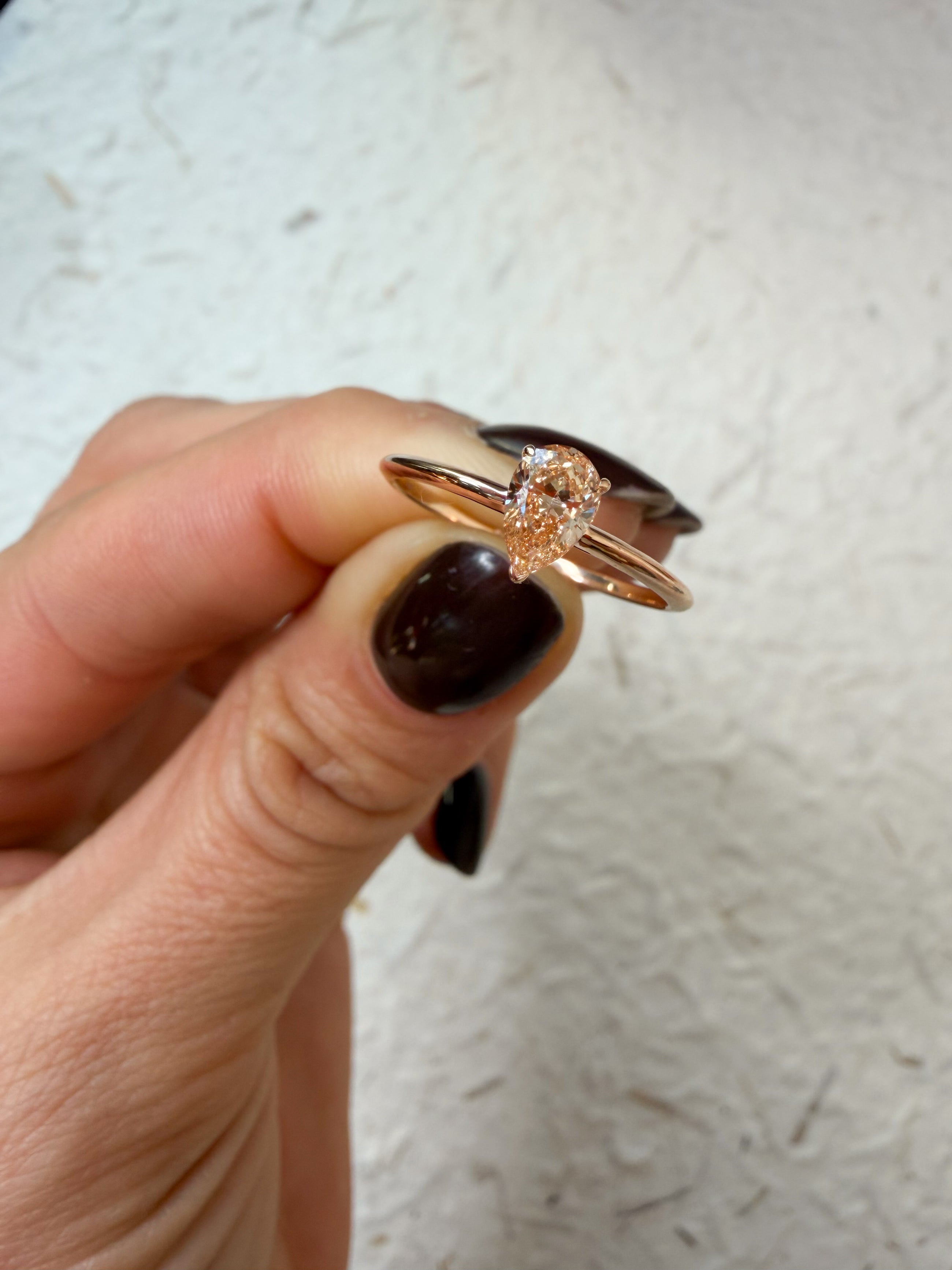 Whisper Peach Solitaire