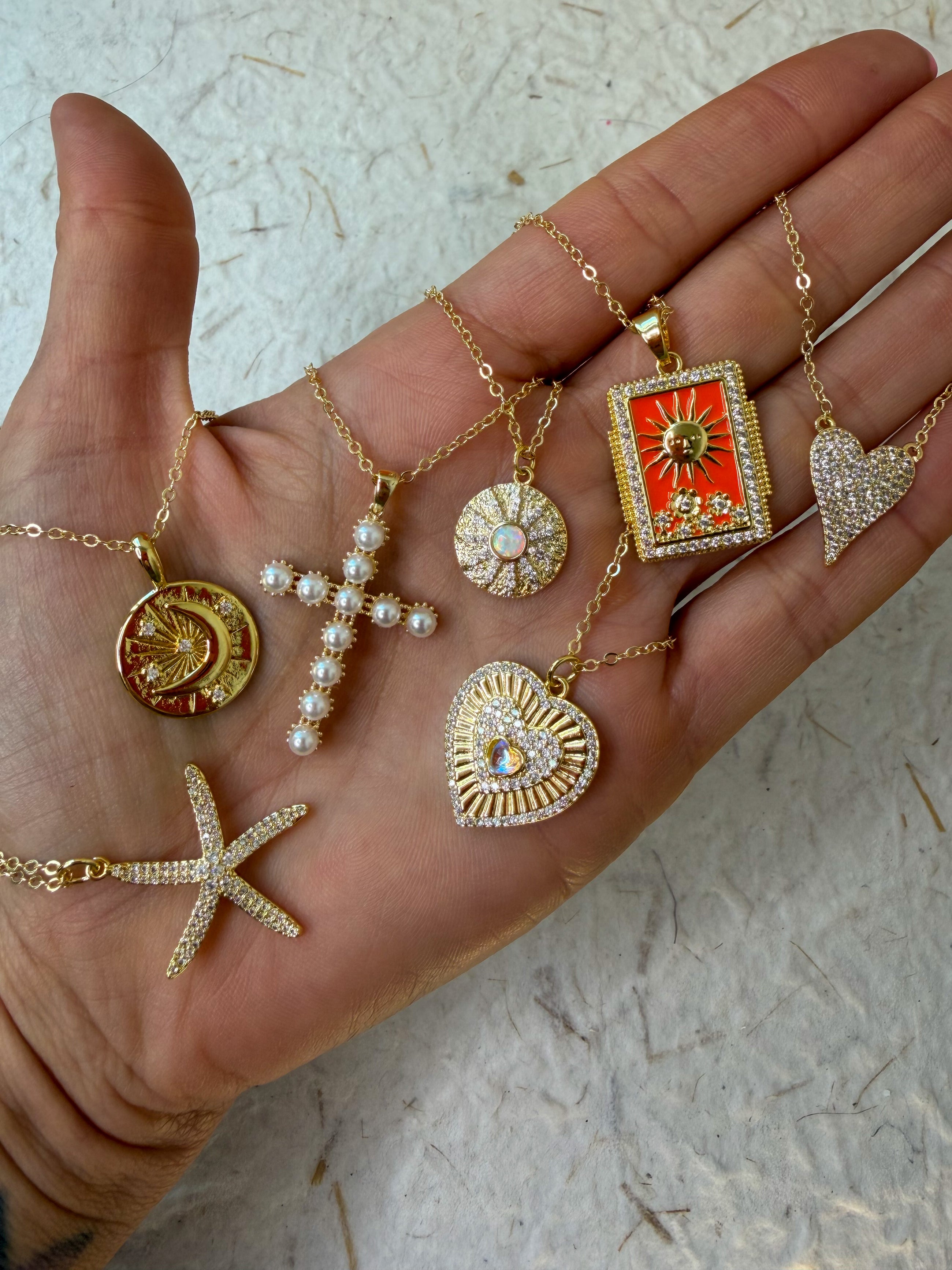 Celeste Medallion Necklace