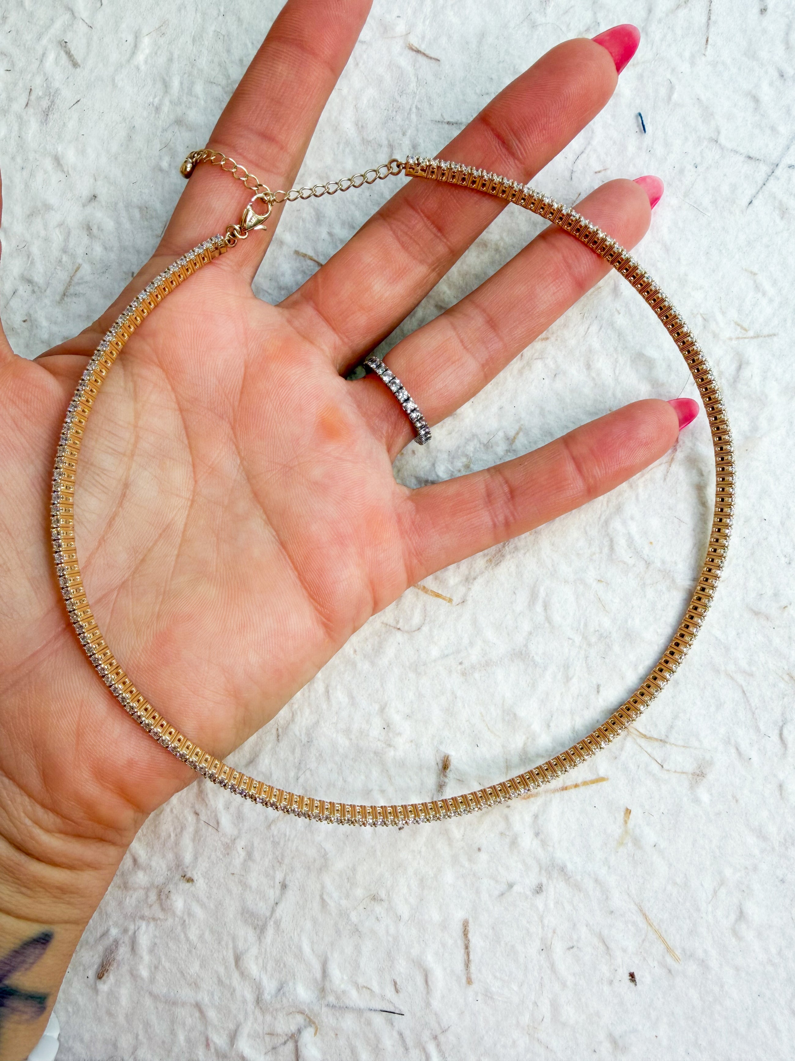 Diamante Choker