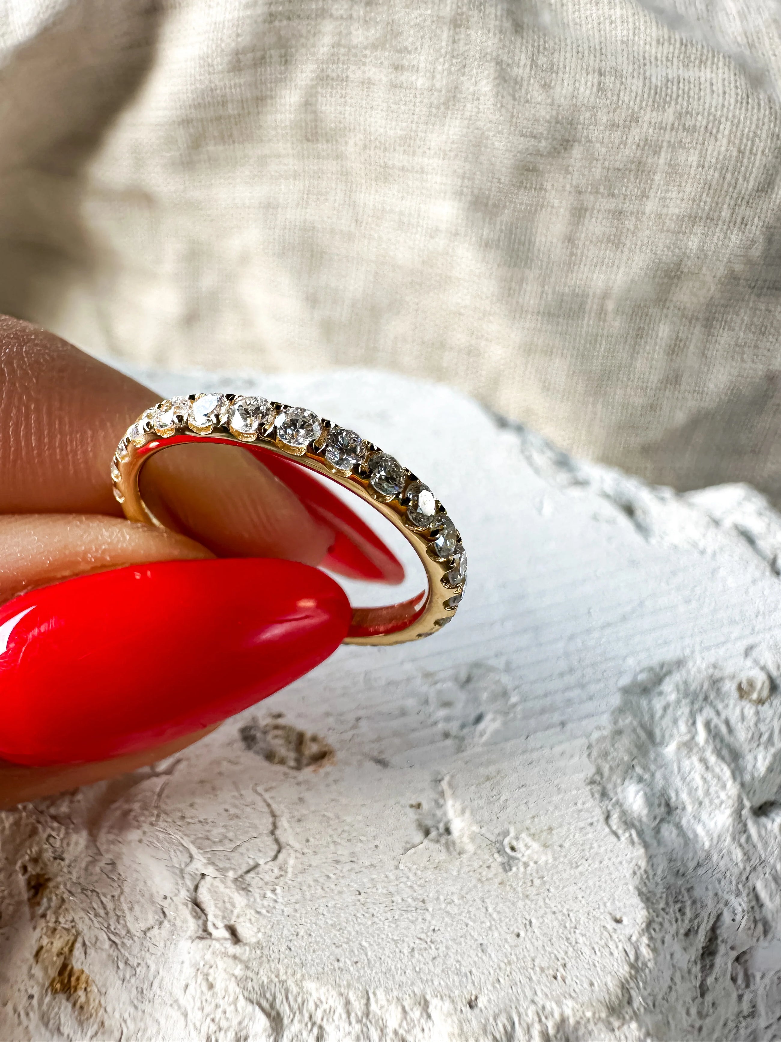 The Everyday Diamond Eternity Band