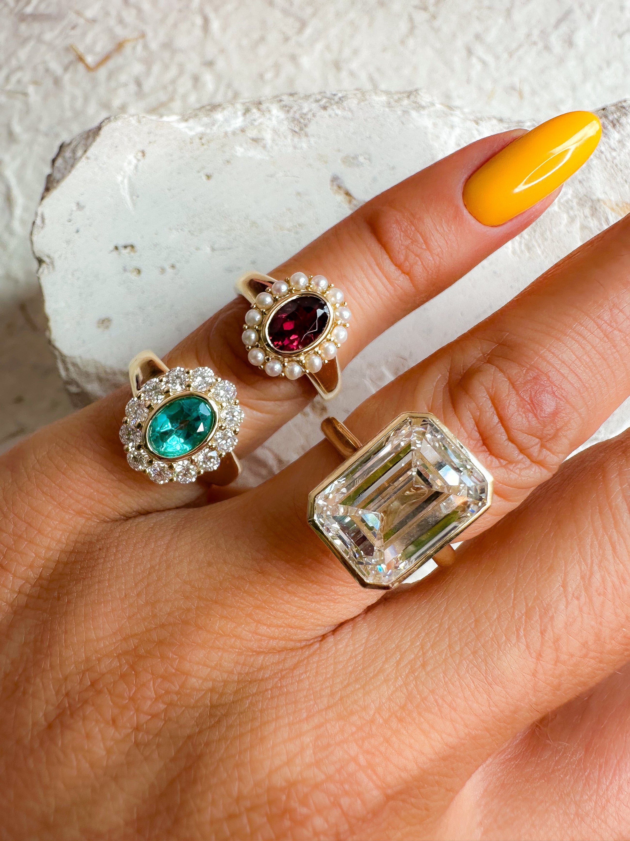 The Empire Bezel Ring