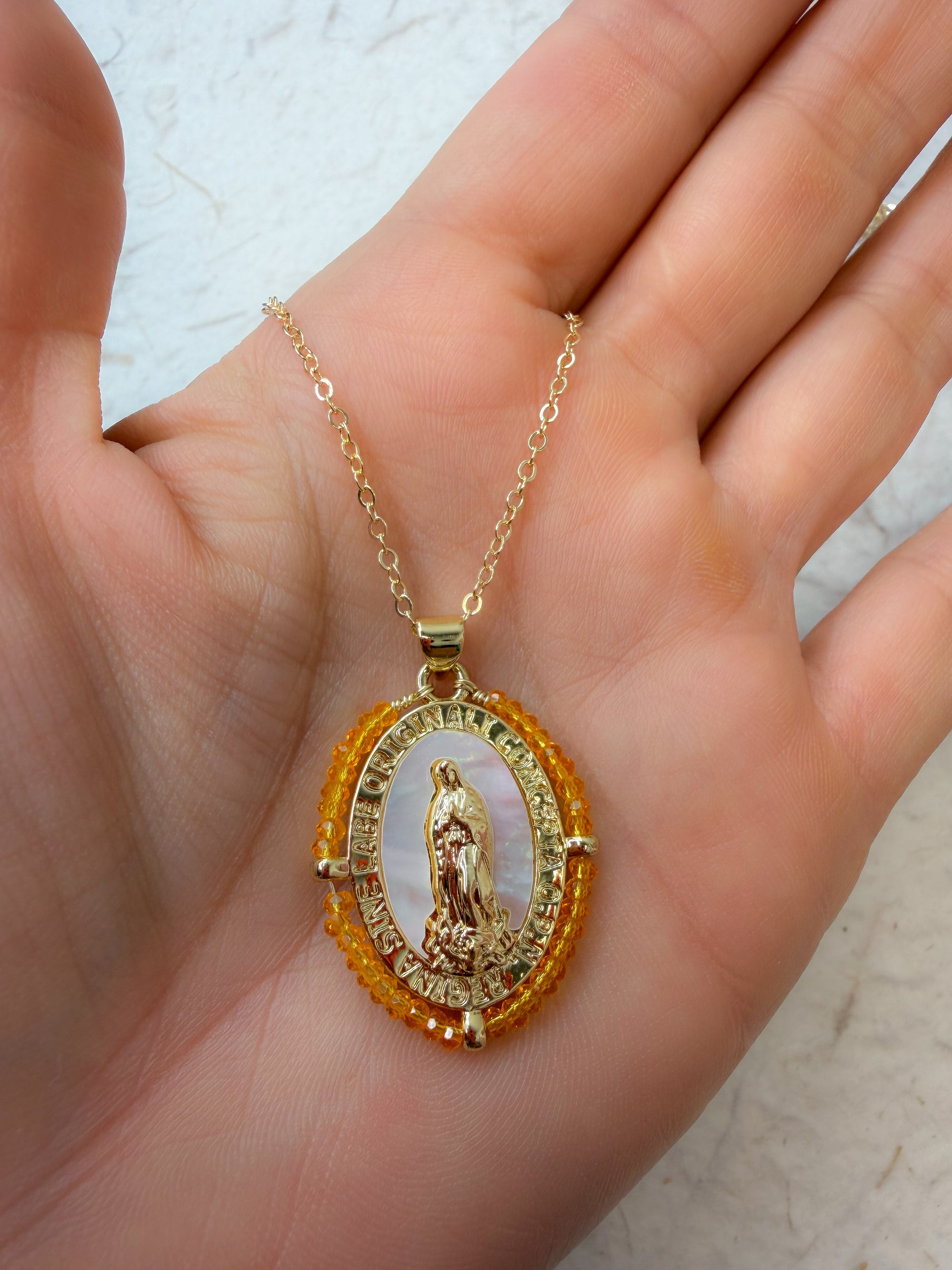 Madonna Beaded Necklace