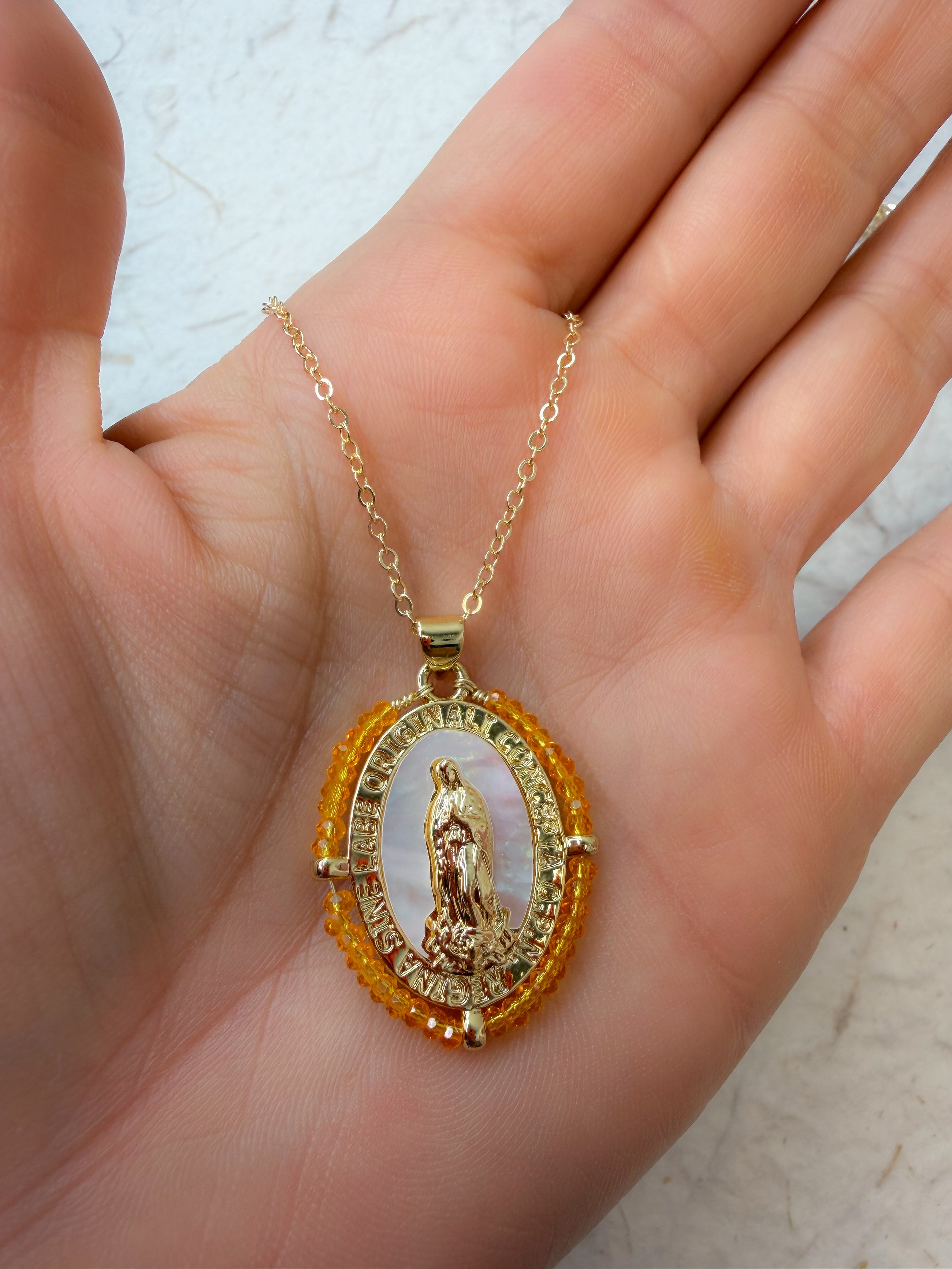 Madonna Beaded Necklace