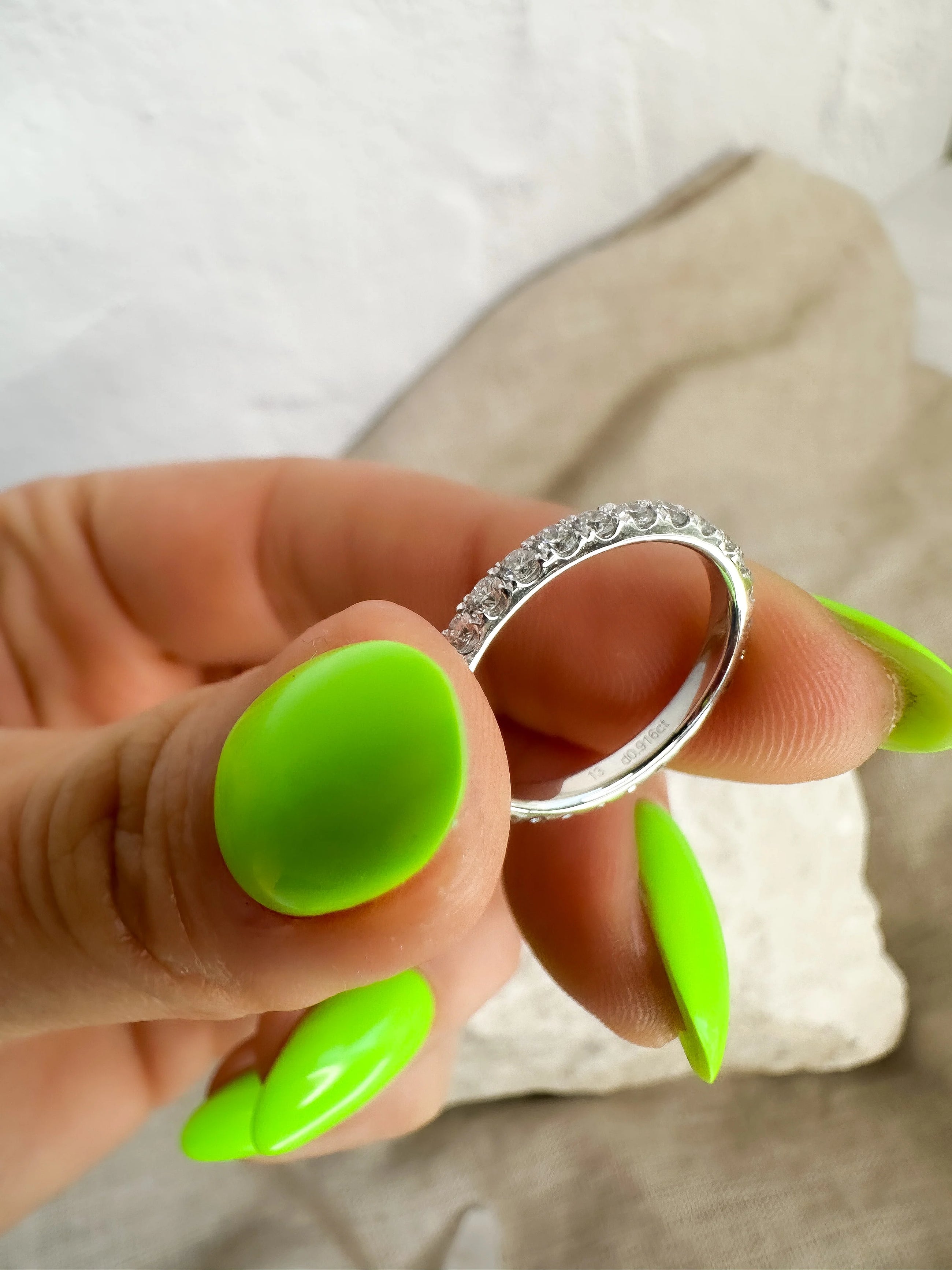 The Everyday Diamond Eternity Band