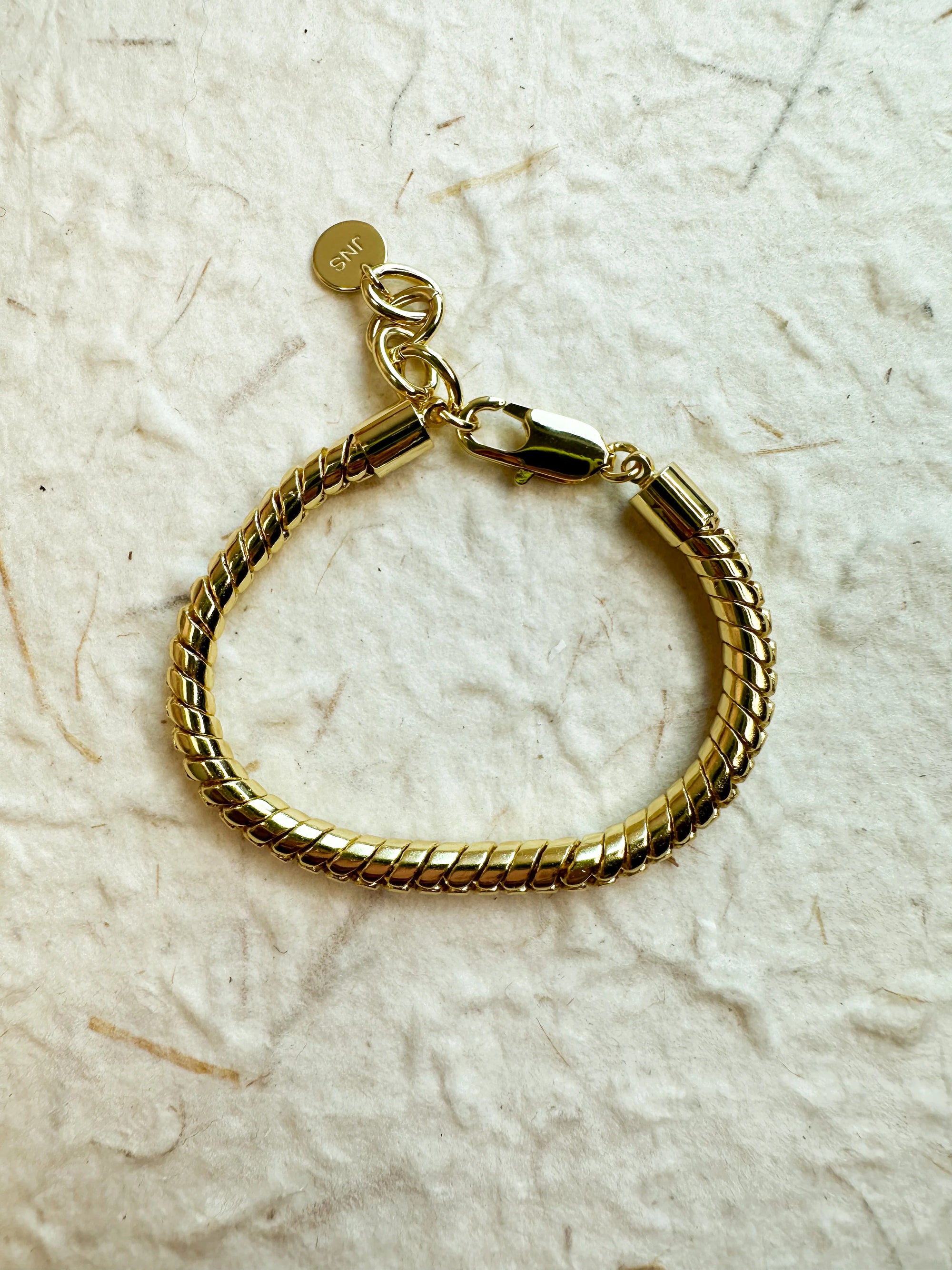 The Gold Coil Bracelet