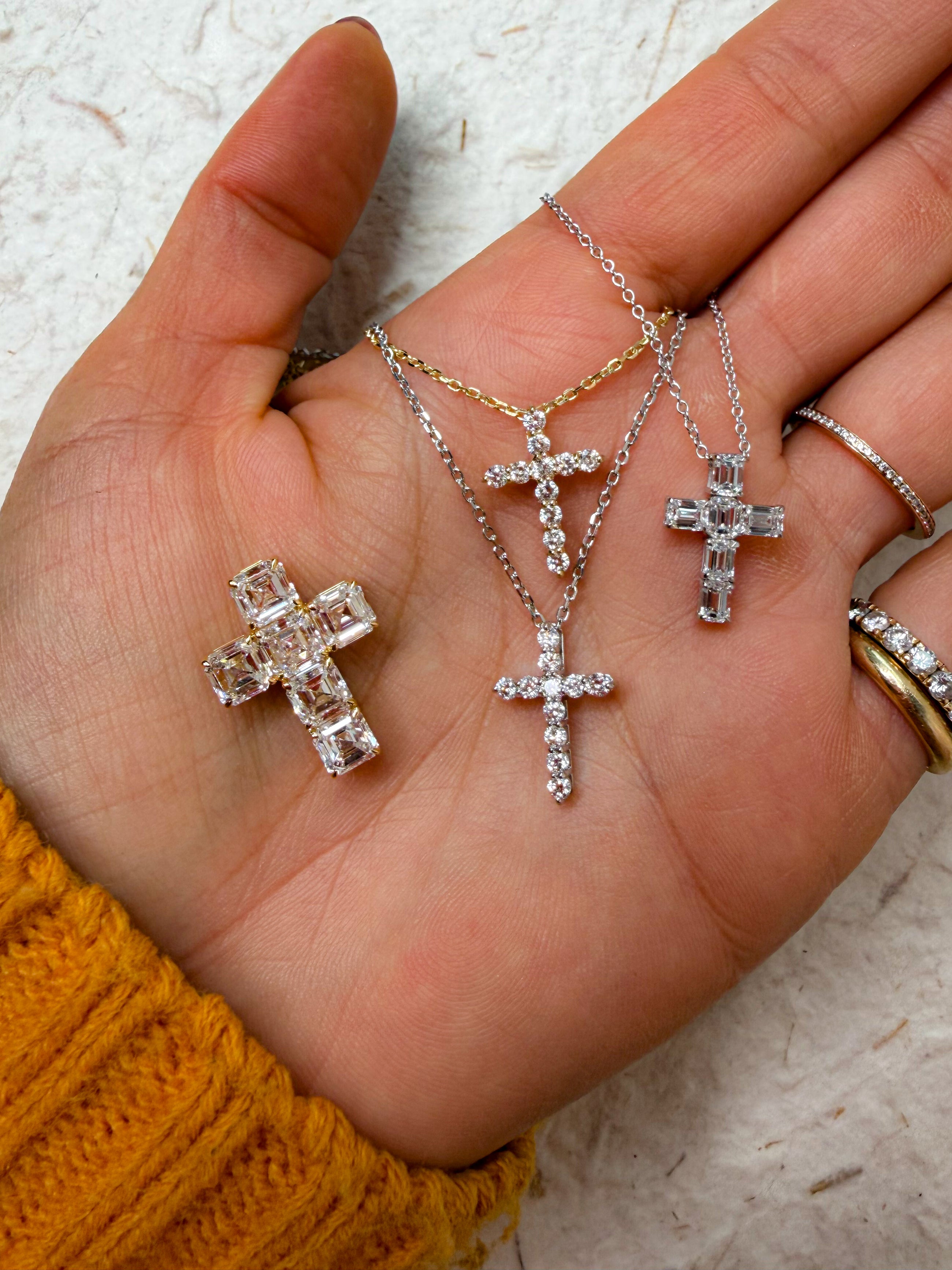 Diamond Cross Necklace