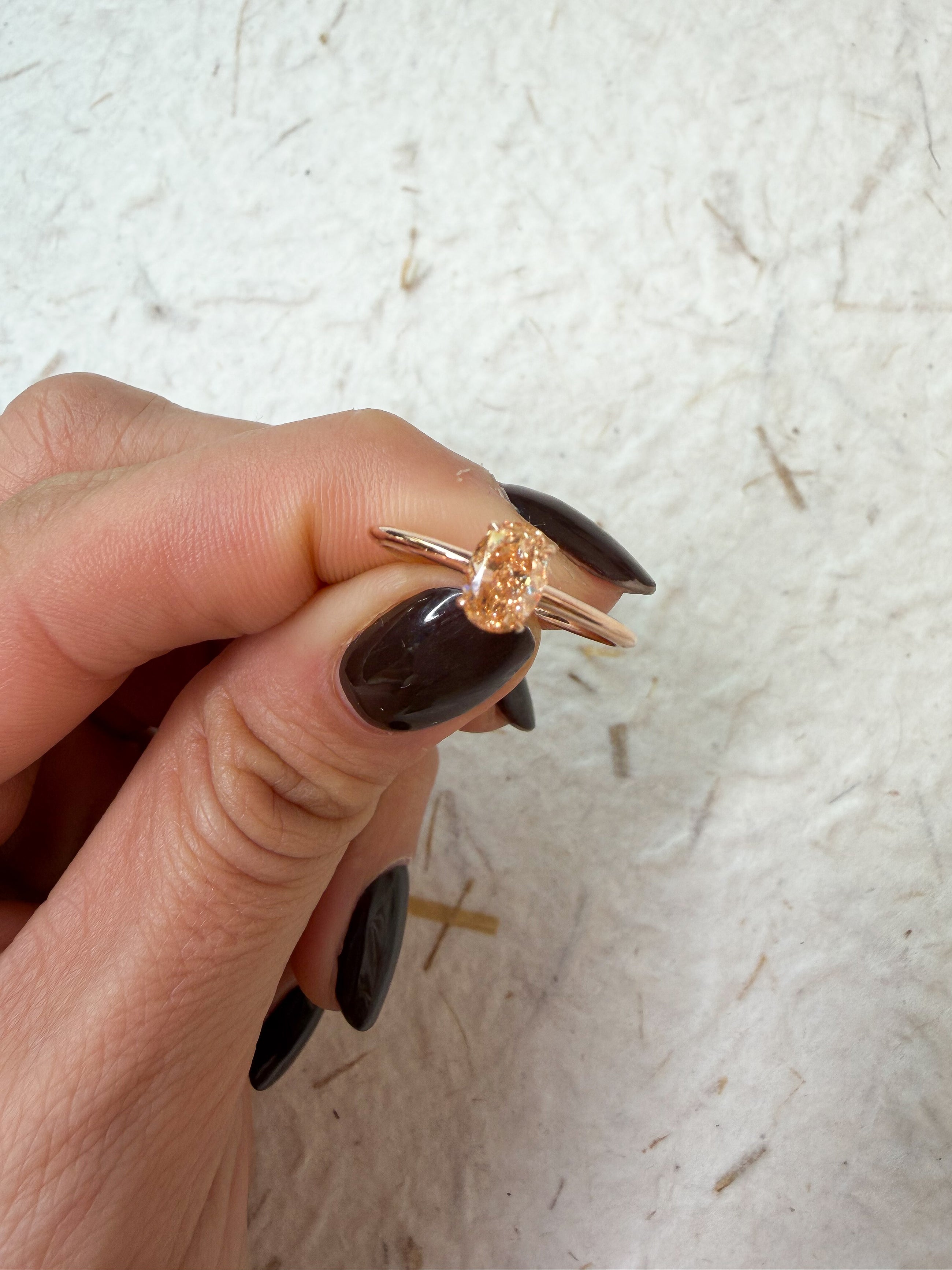 Whisper Peach Solitaire