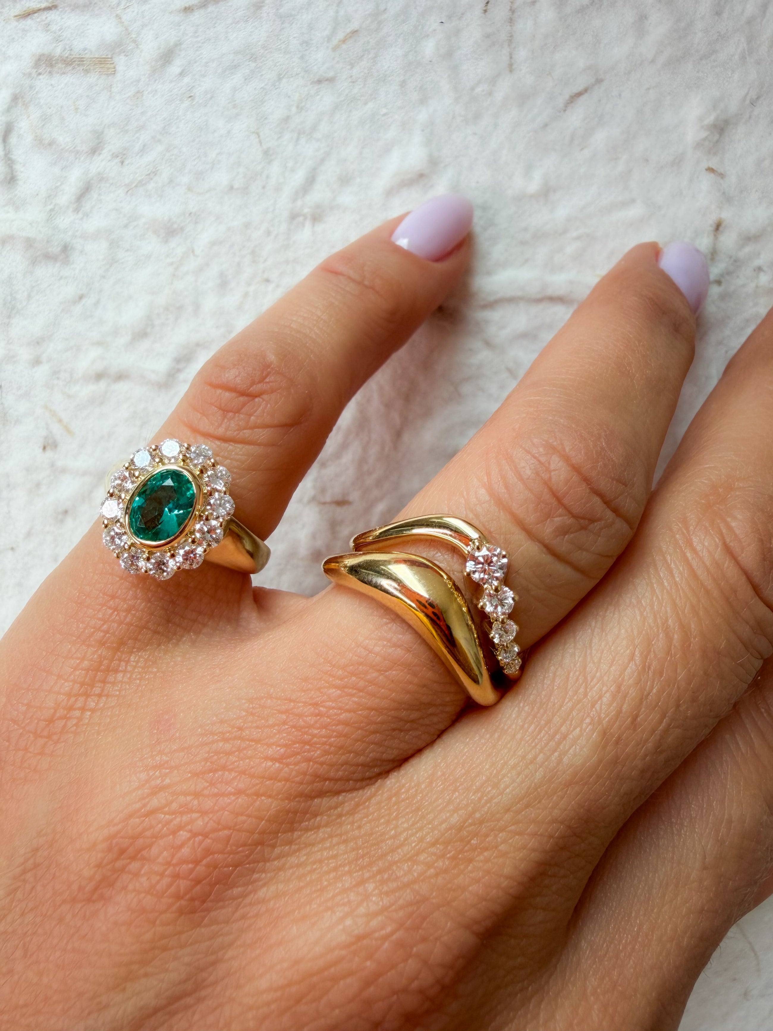 The Diamond Celeste Ring