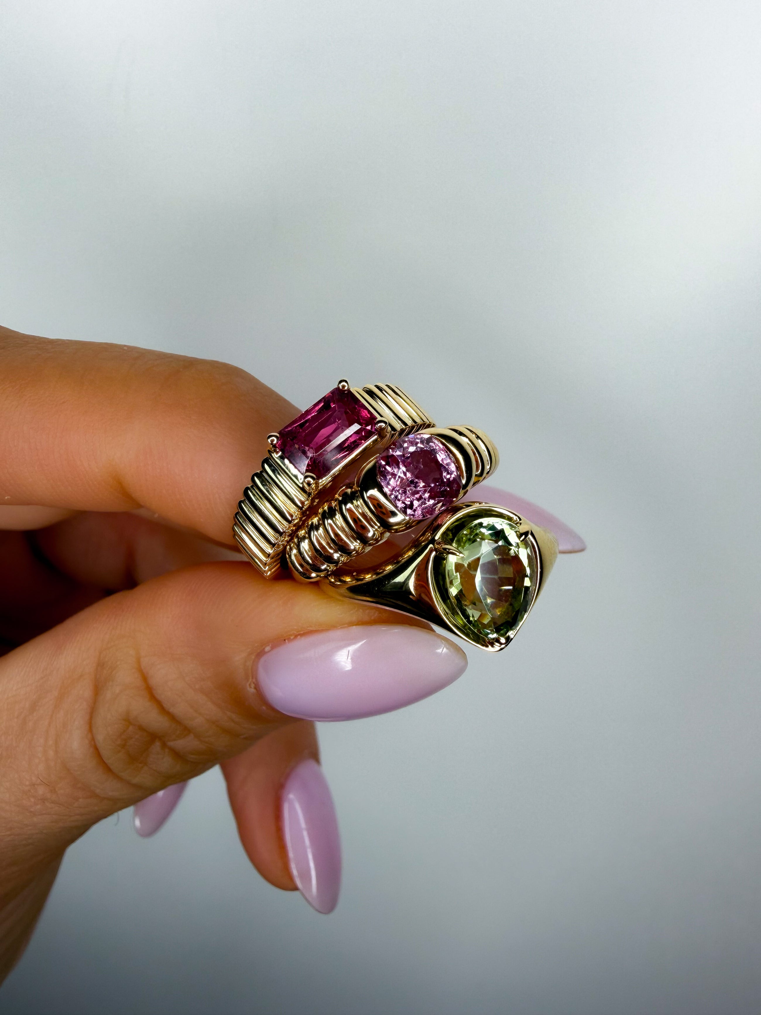 The Verde Tourmaline Ring