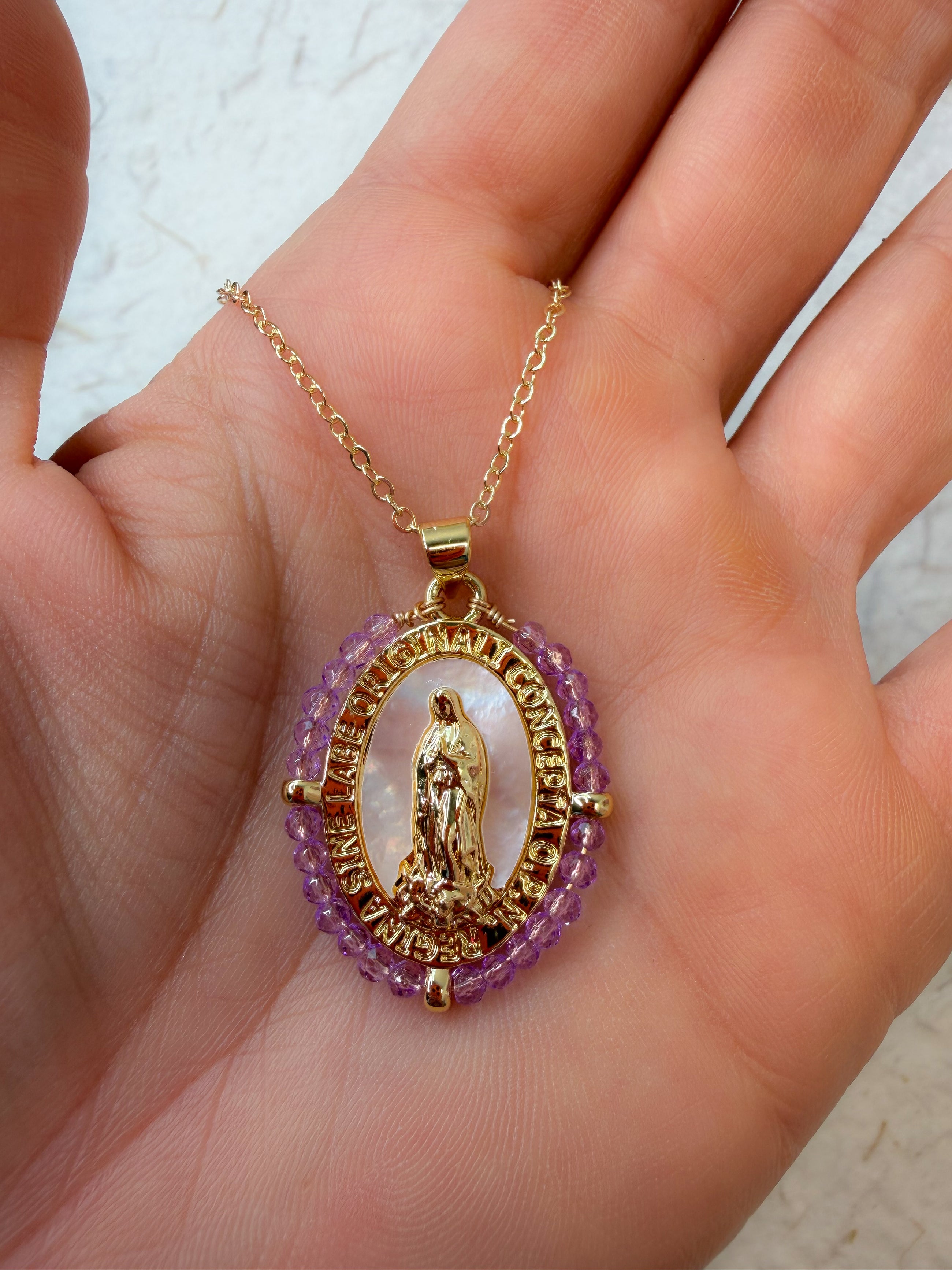 Madonna Beaded Necklace