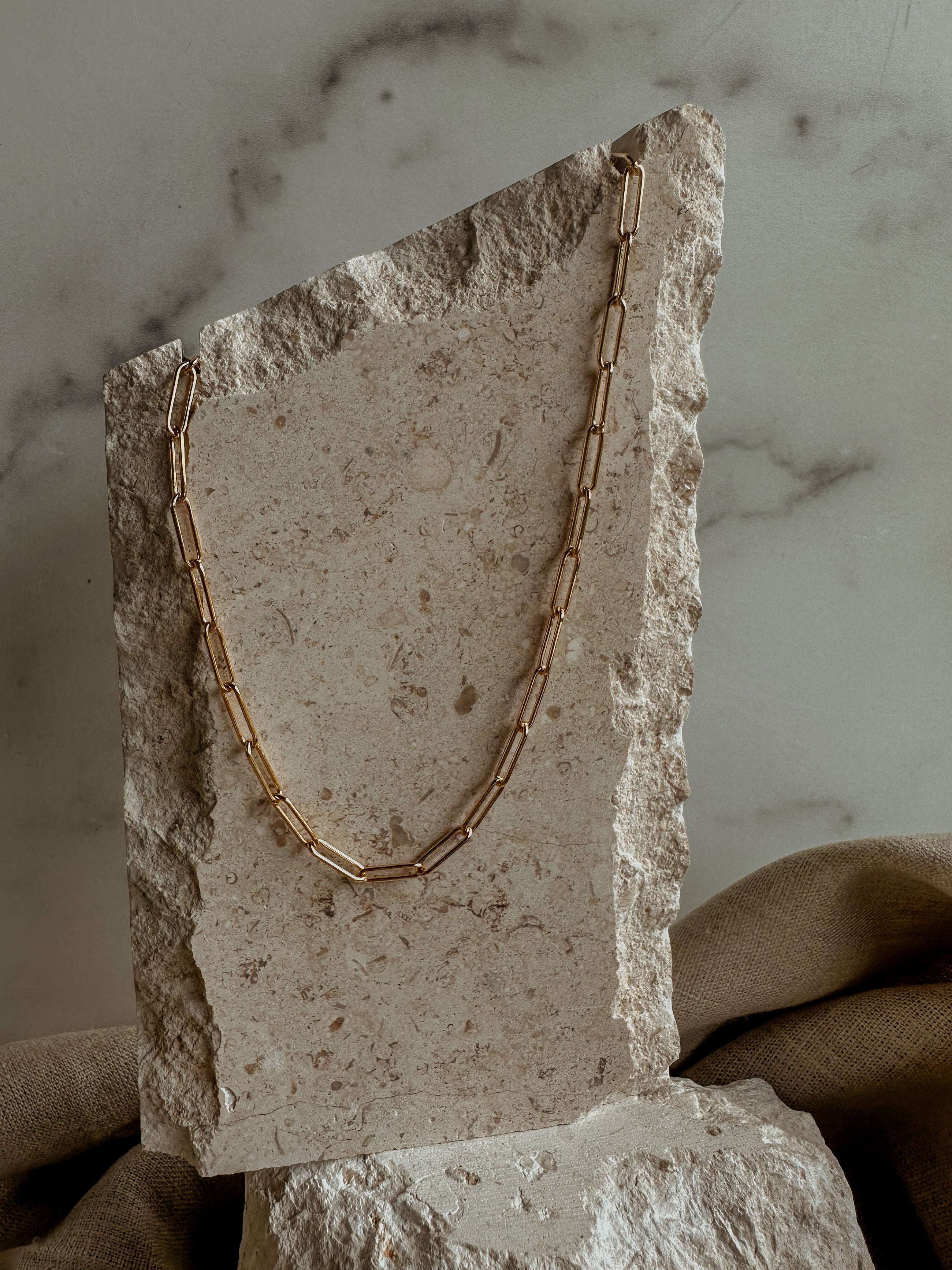 Large Link Chain Necklace