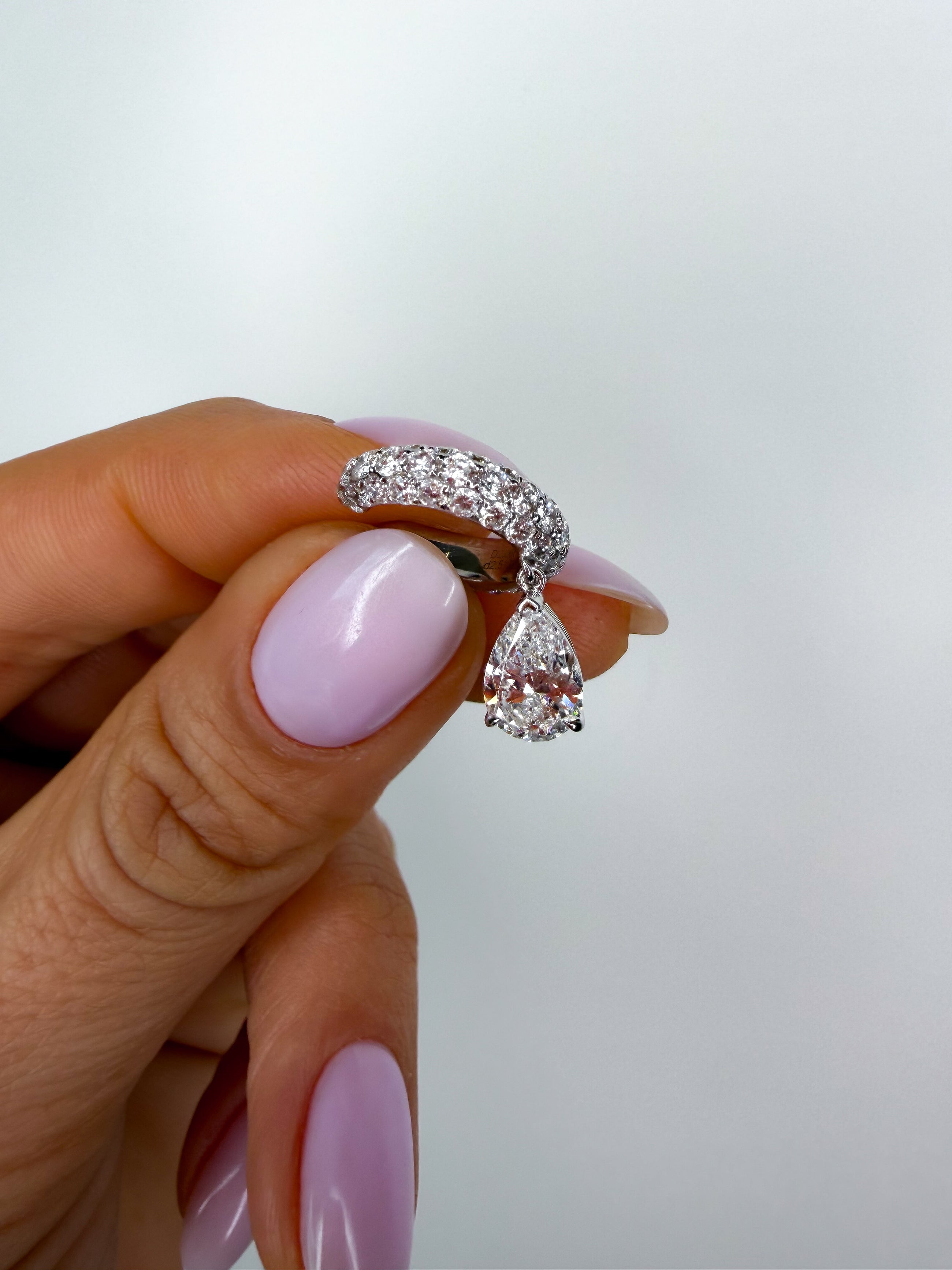 The Dangly Pear Ear Cuffs