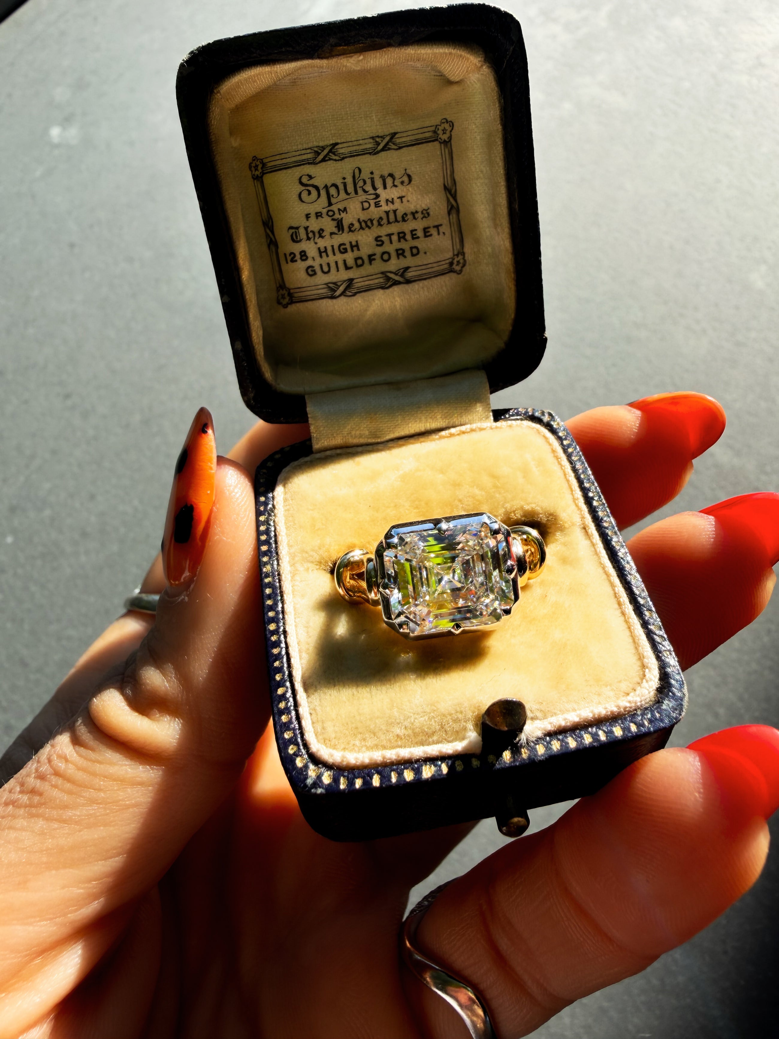 The Heirloom Capsule Emerald Ring