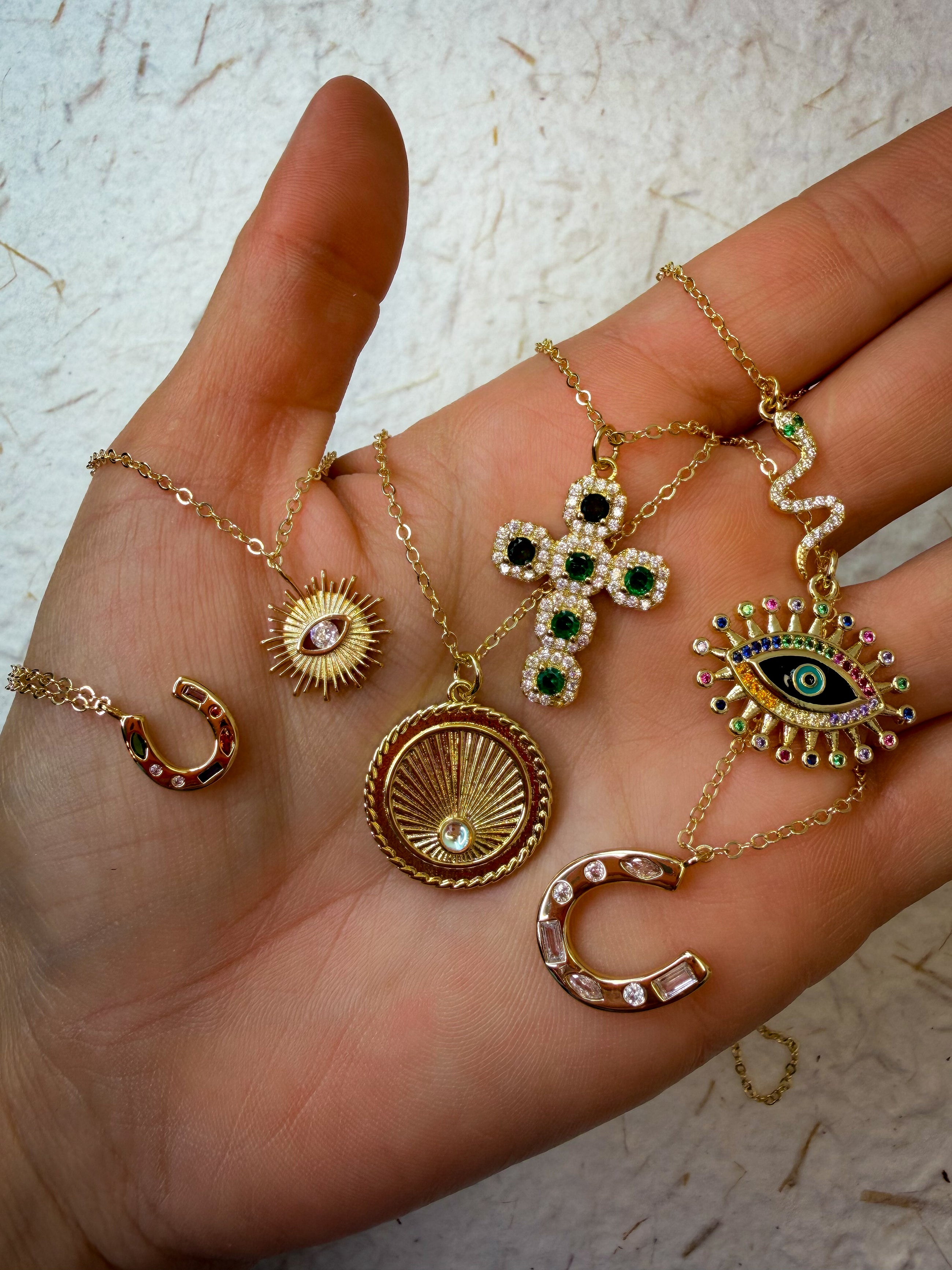 Mini Horseshoe Necklace