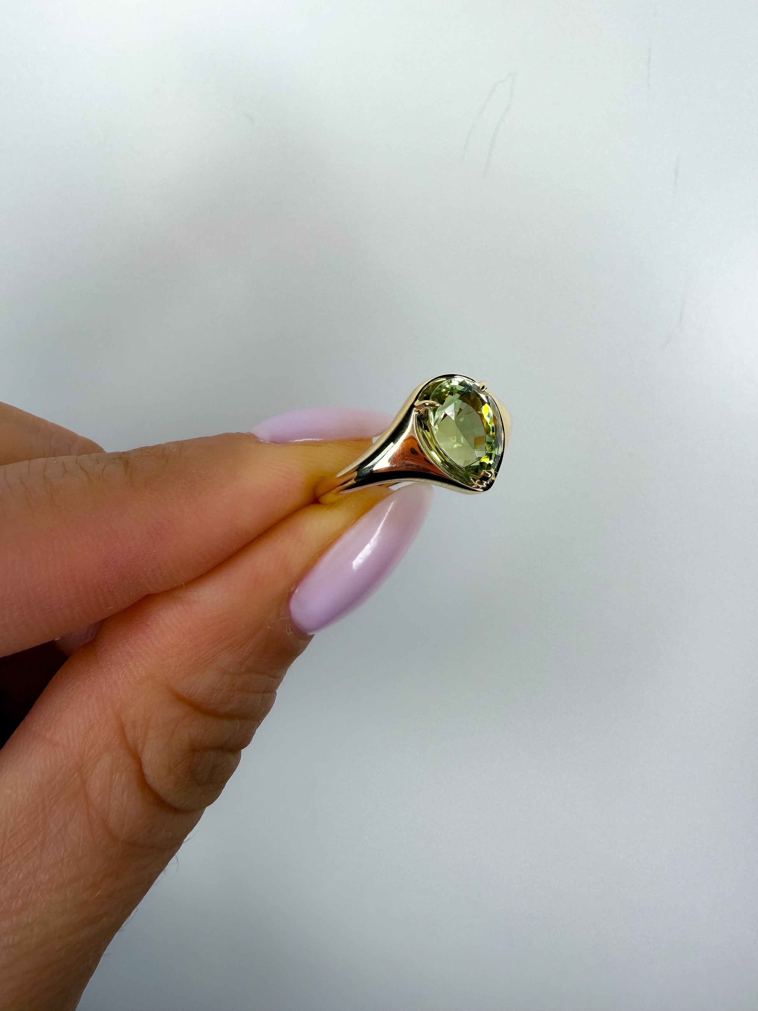 The Verde Tourmaline Ring