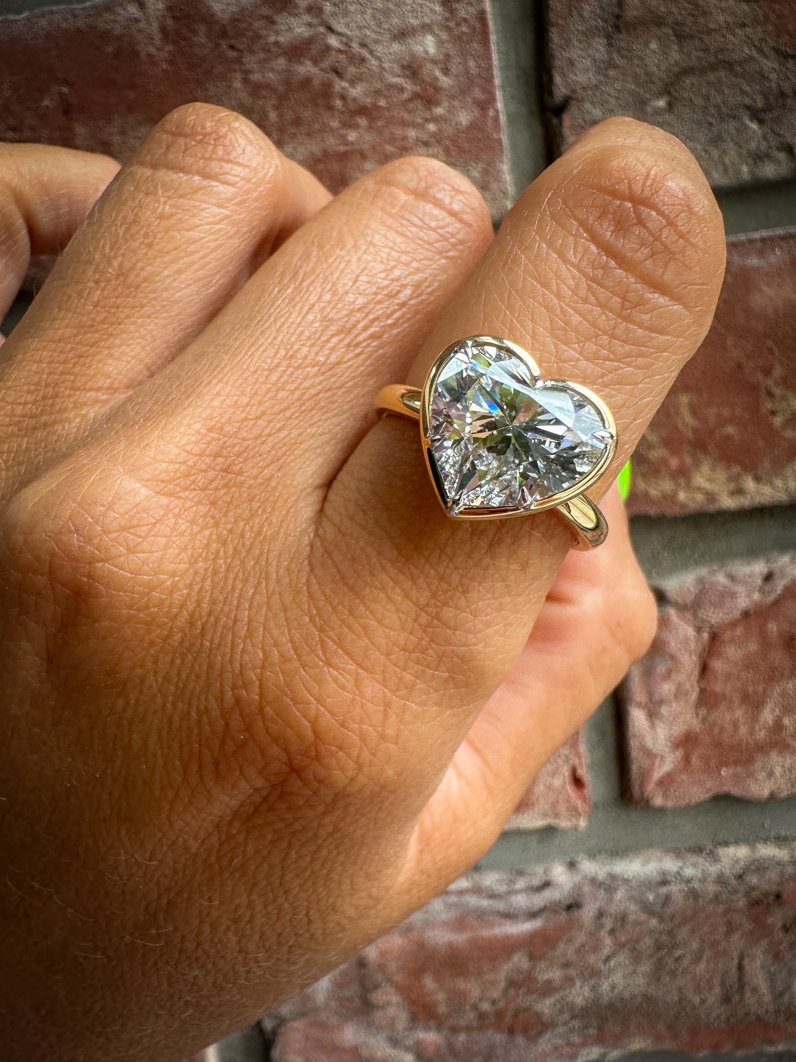 The 5ct Heart Diamond Ring