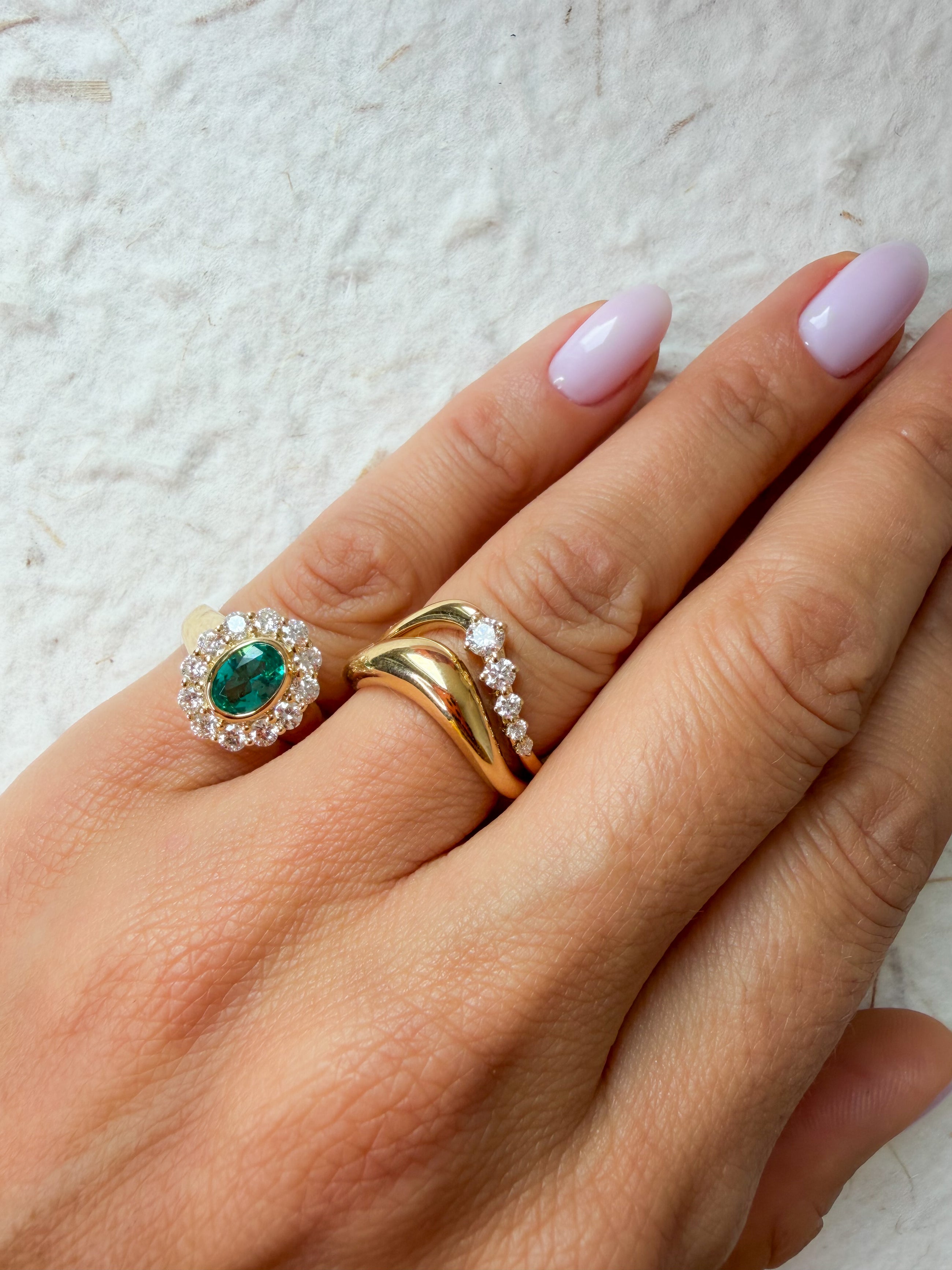 The Diamond Celeste Ring