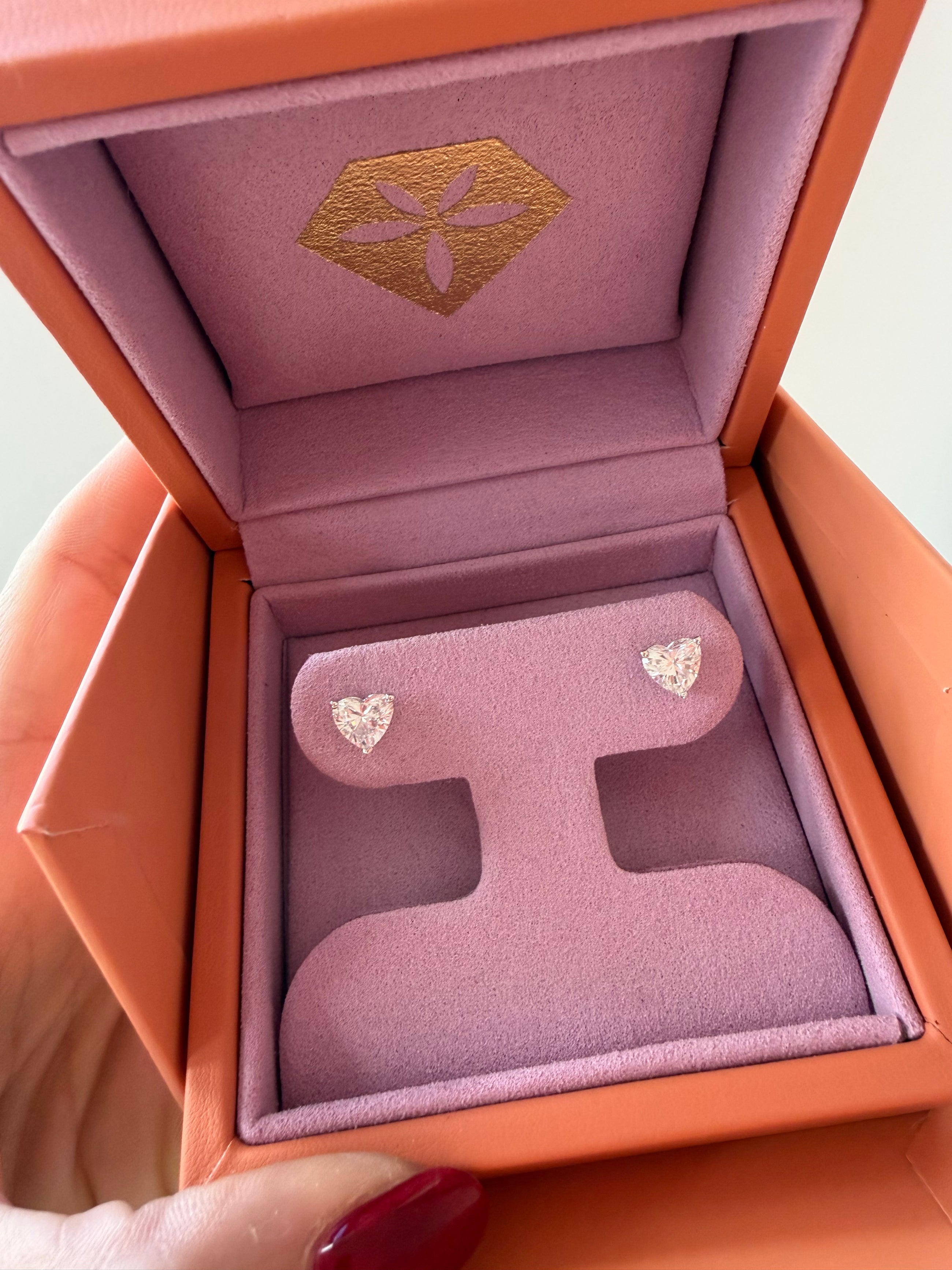 Sweetheart 2ctw Diamond Studs