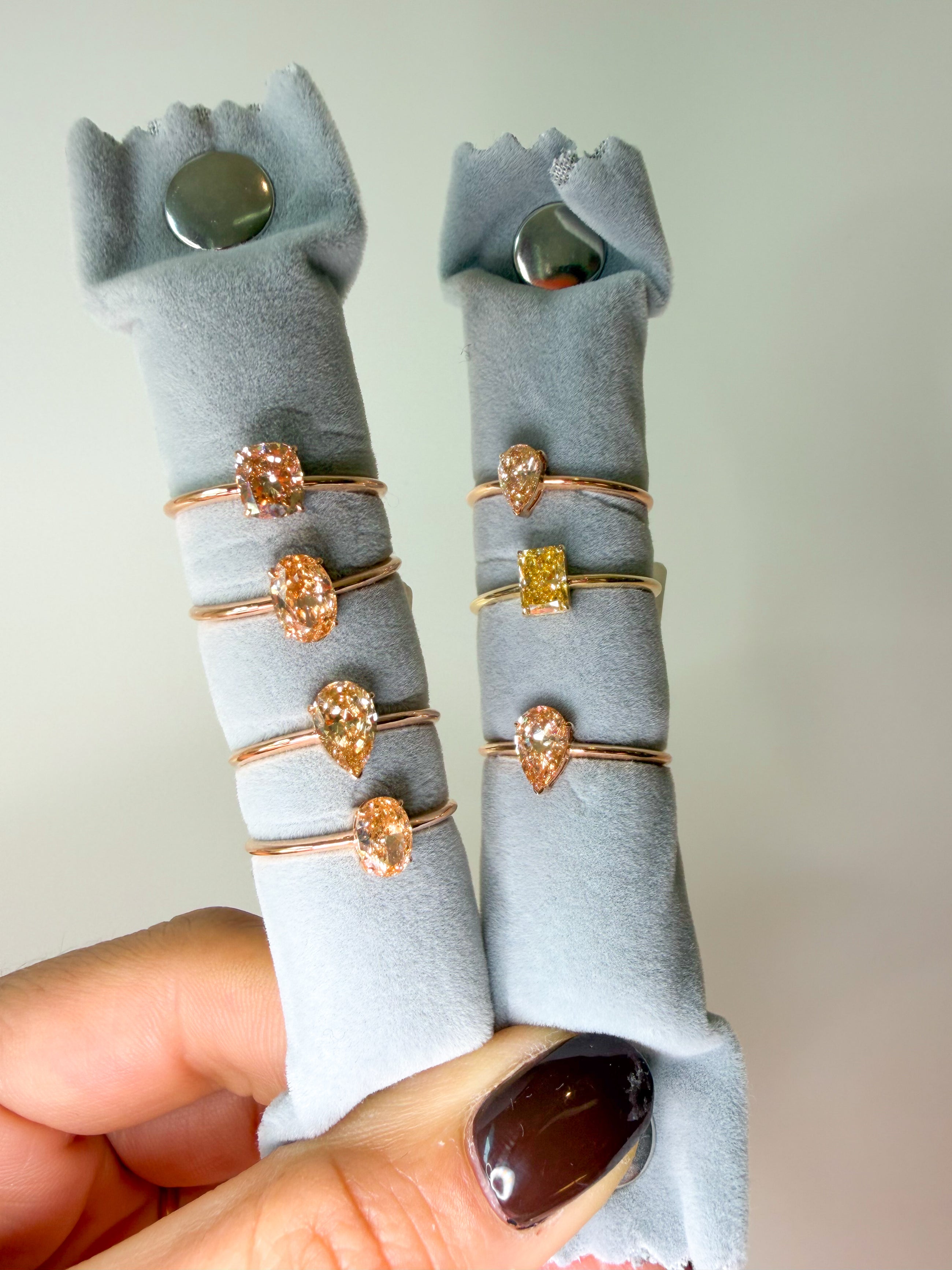 Whisper Peach Solitaire