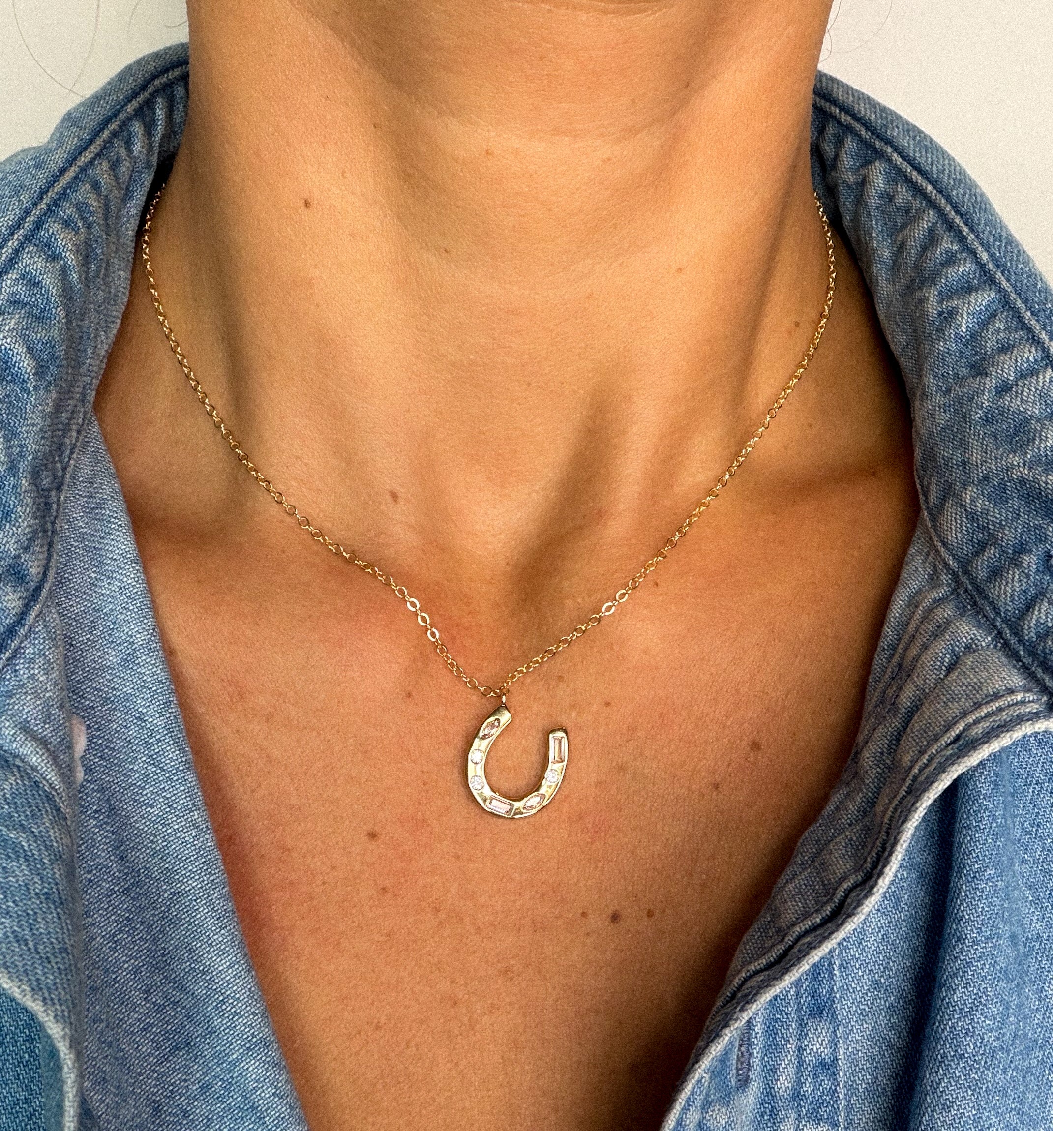 Lucky Horseshoe Necklace