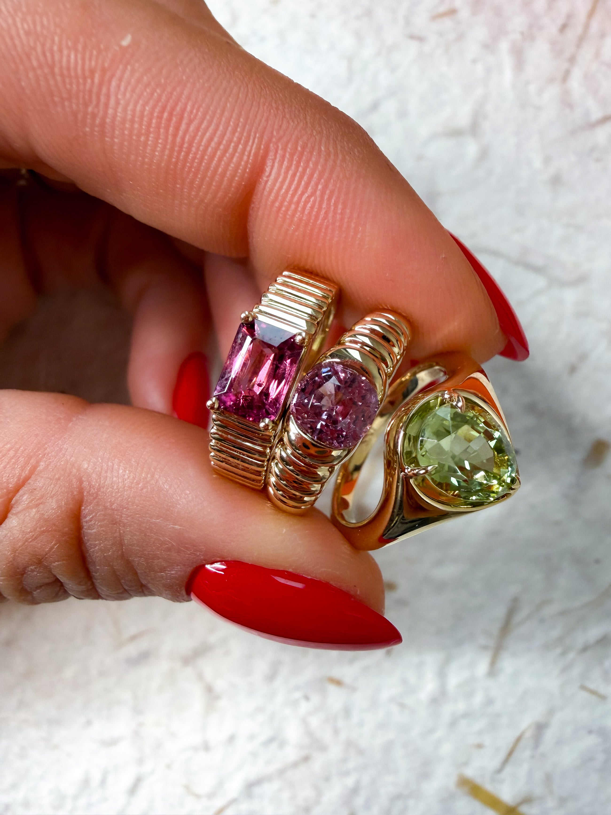 The Verde Tourmaline Ring