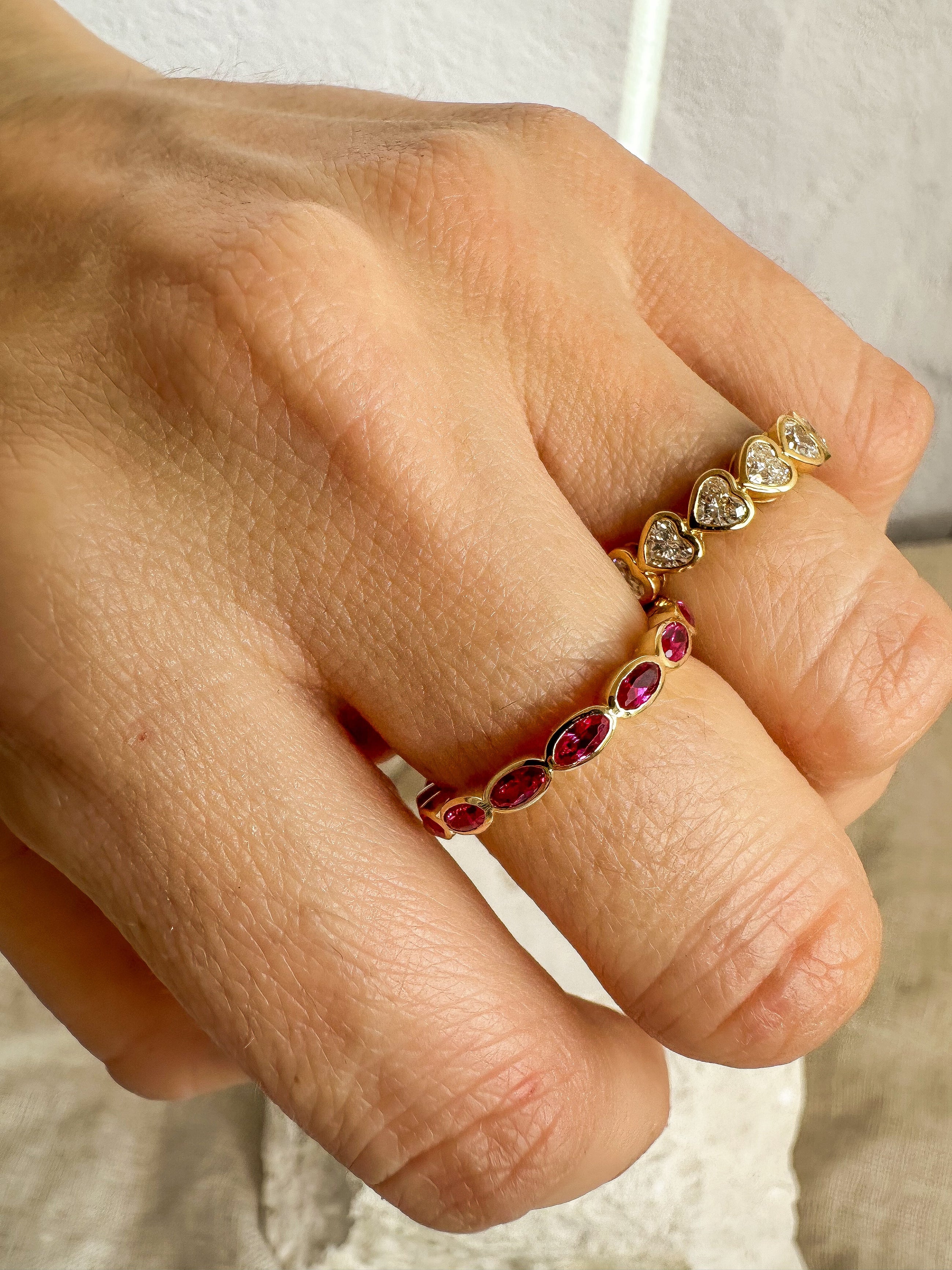 Custom Family Birthstone Ring