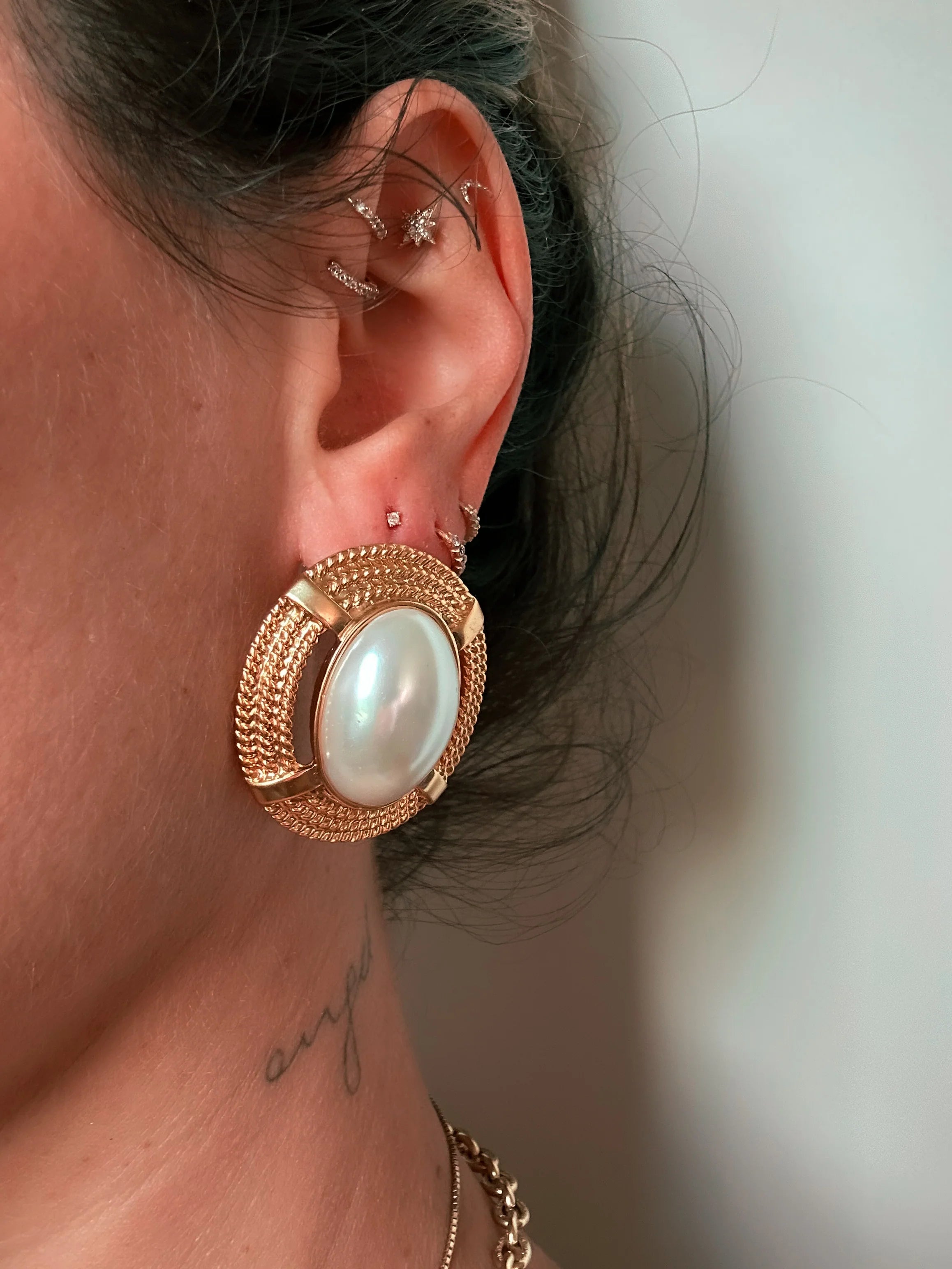 Portrait Pearl Earrings