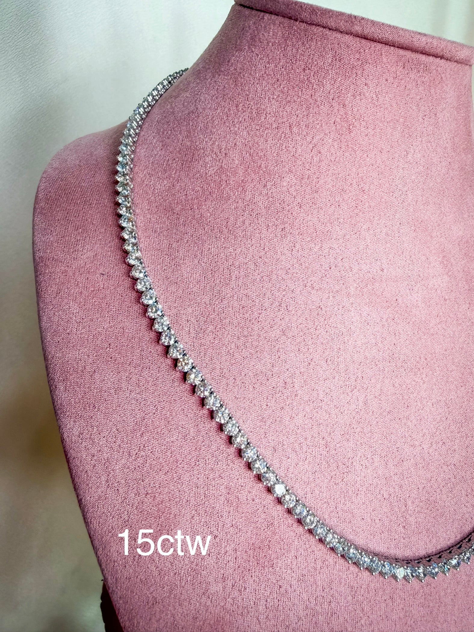 Martini Glow Tennis Necklace