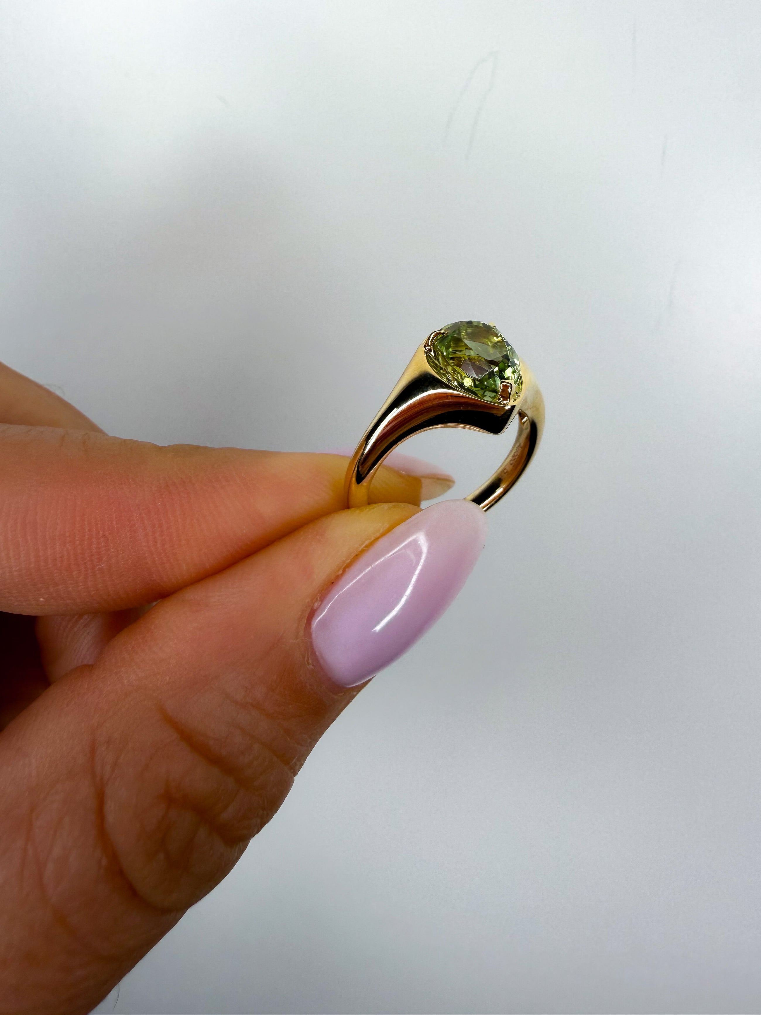 The Verde Tourmaline Ring