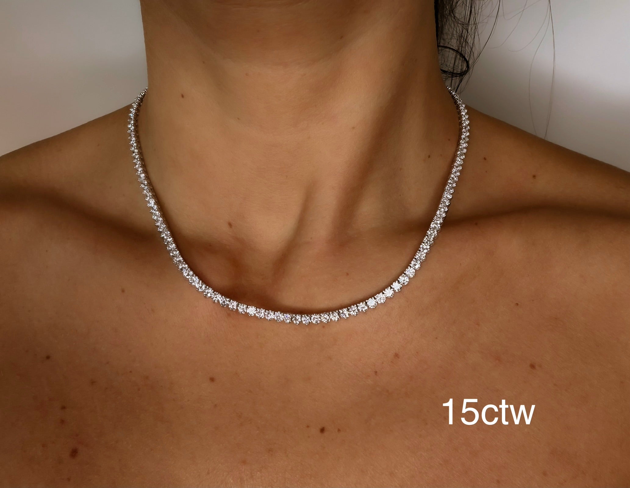 Martini Glow Tennis Necklace