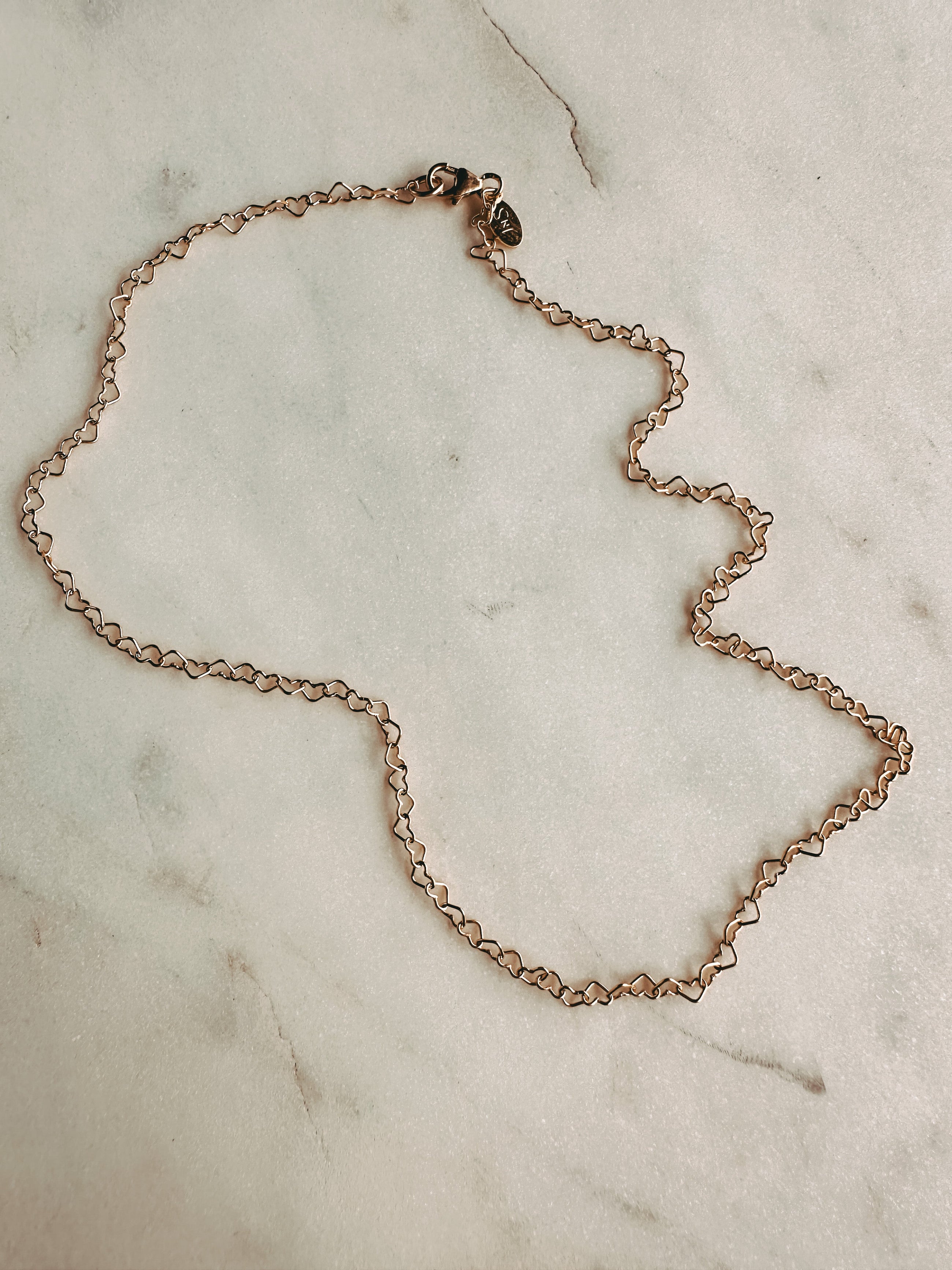 Heart Chain Necklace