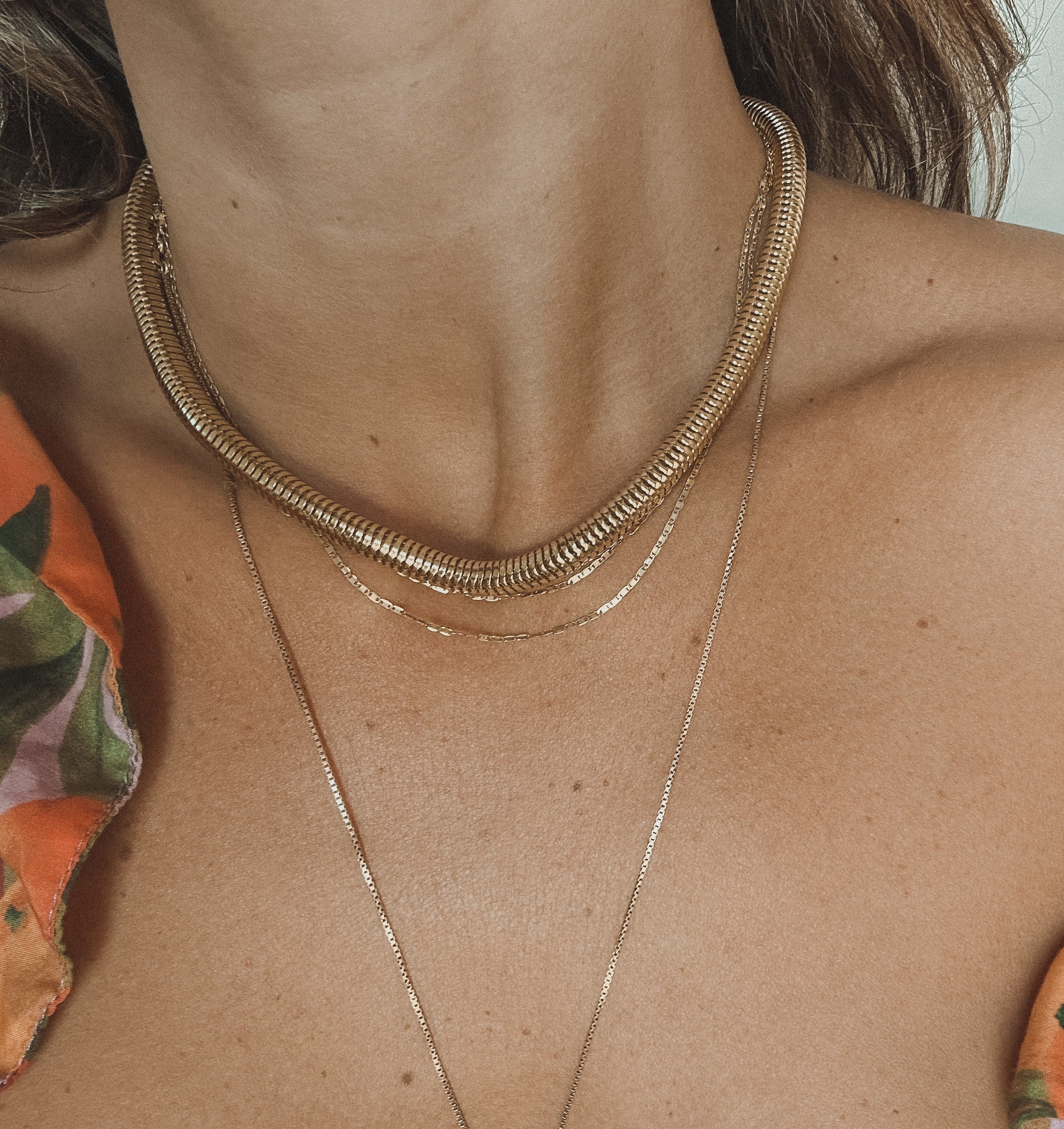 The Gold Snake Collar