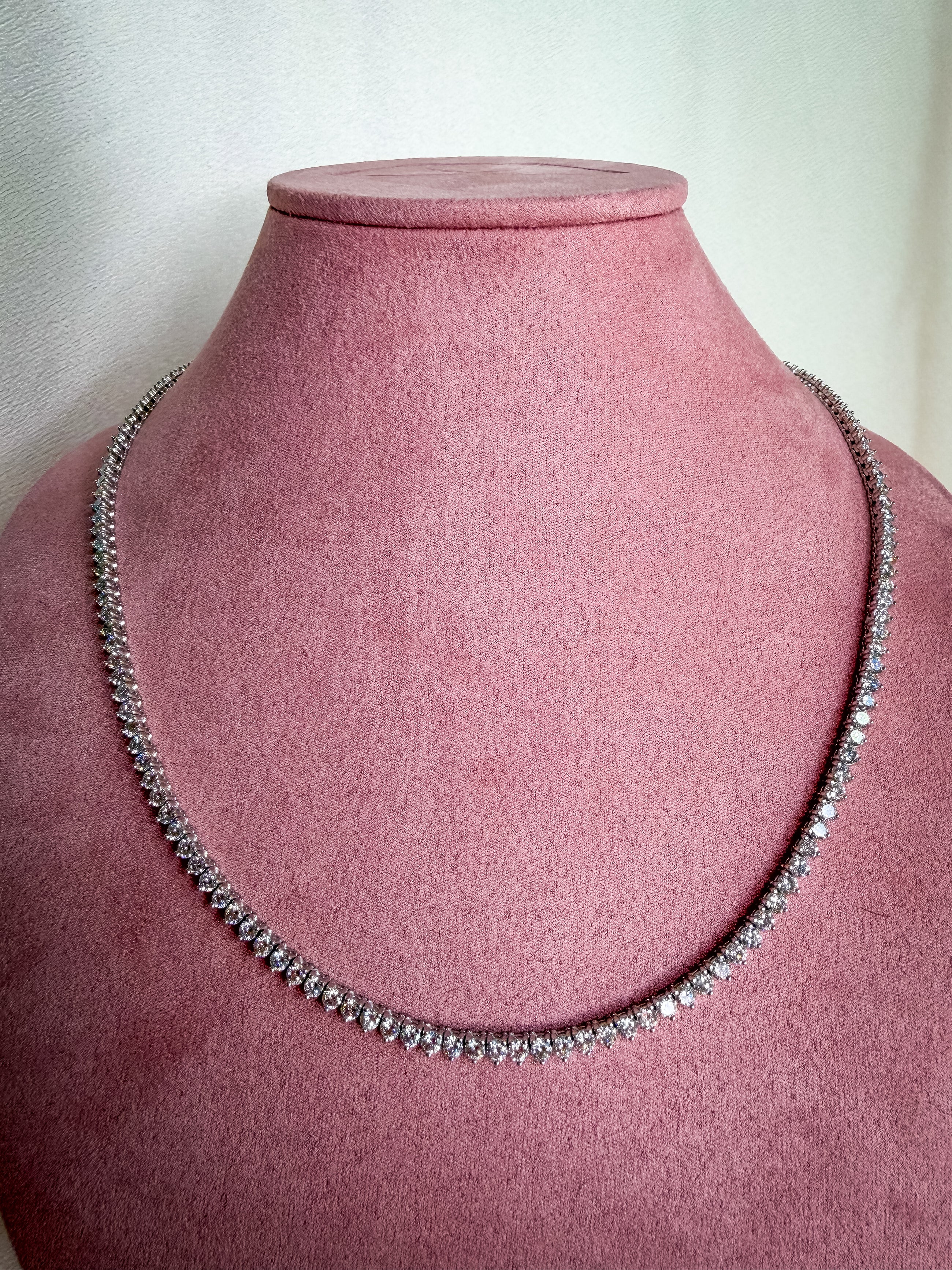 Martini Glow Tennis Necklace