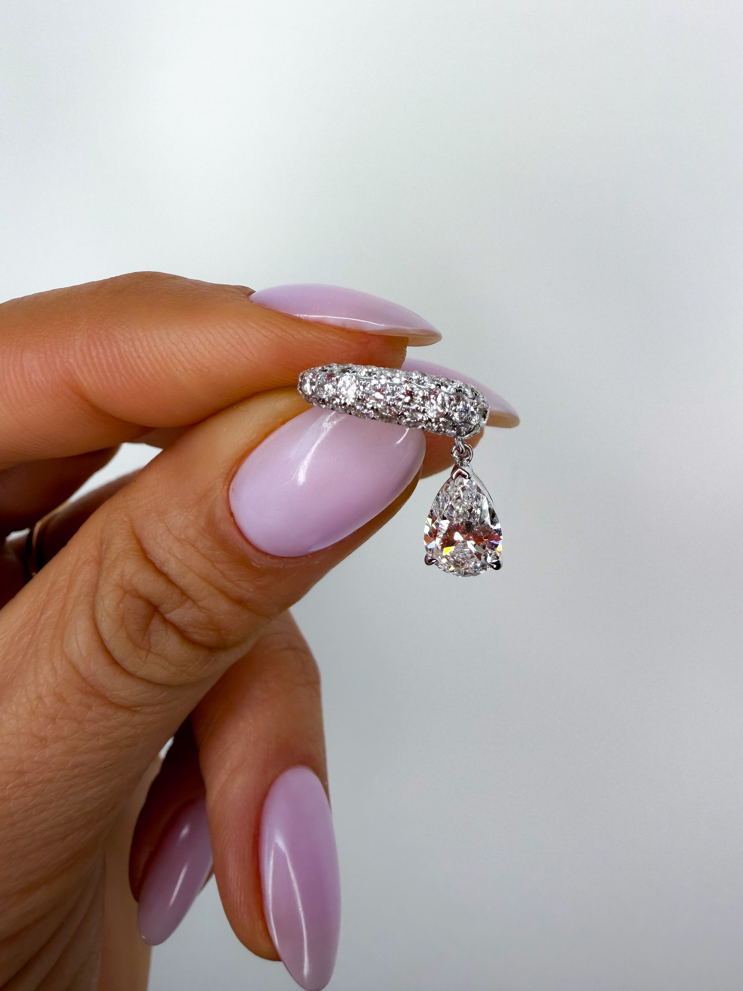 The Dangly Pear Ear Cuffs