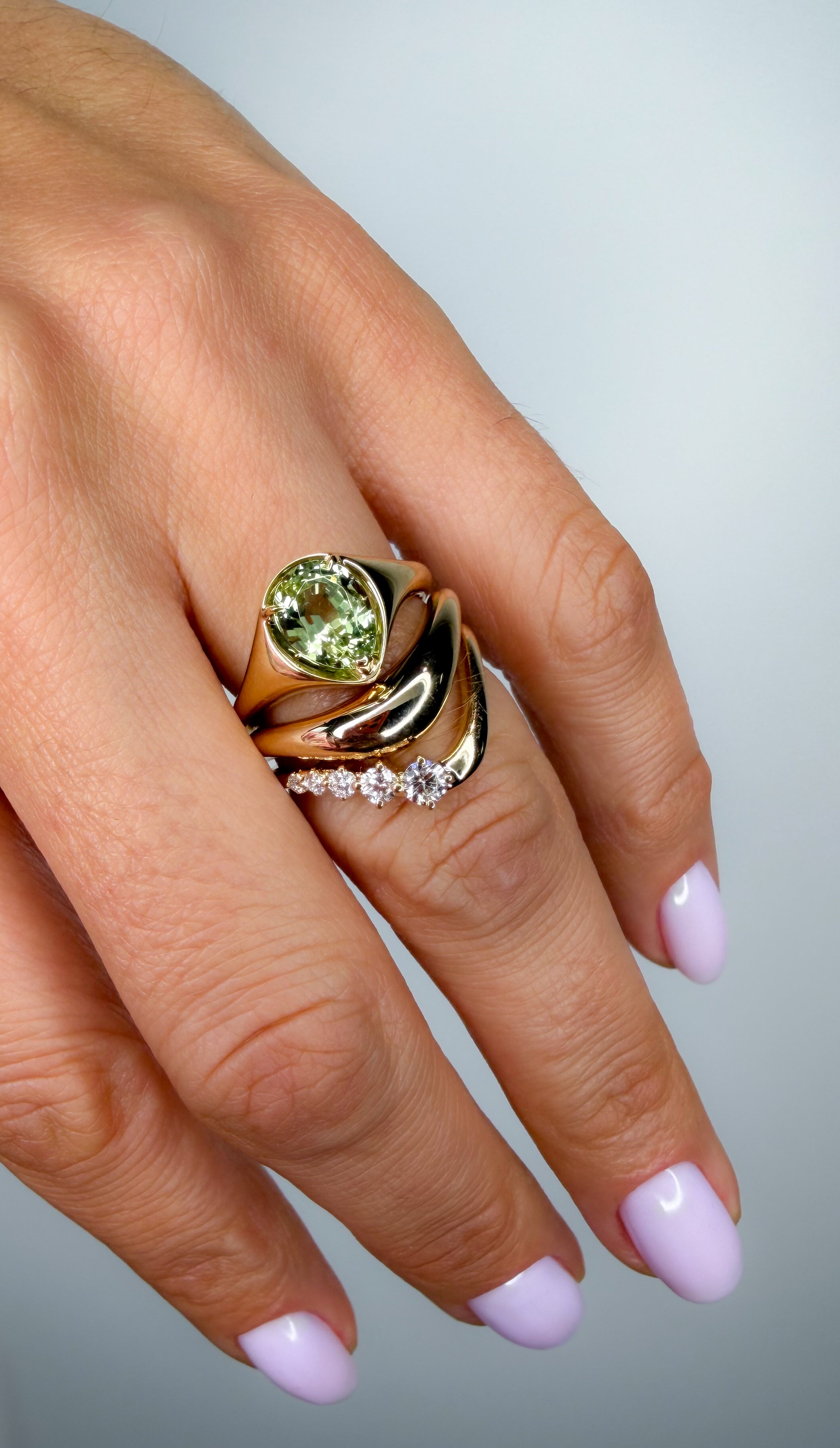 The Verde Tourmaline Ring
