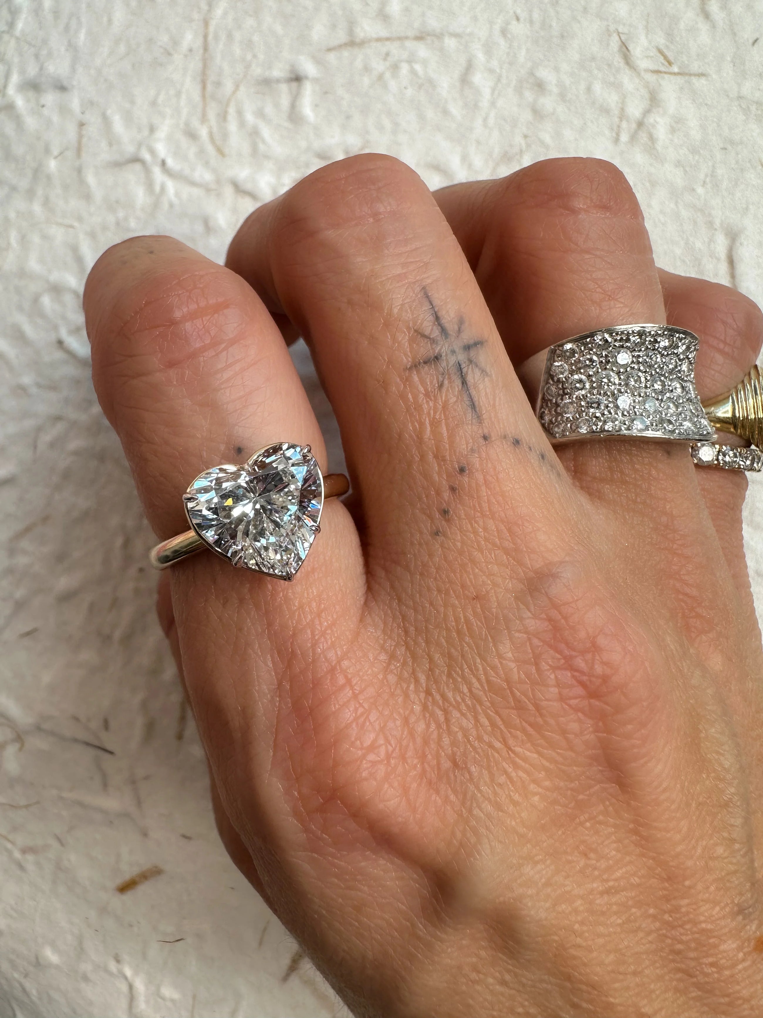 The 5ct Heart Diamond Ring