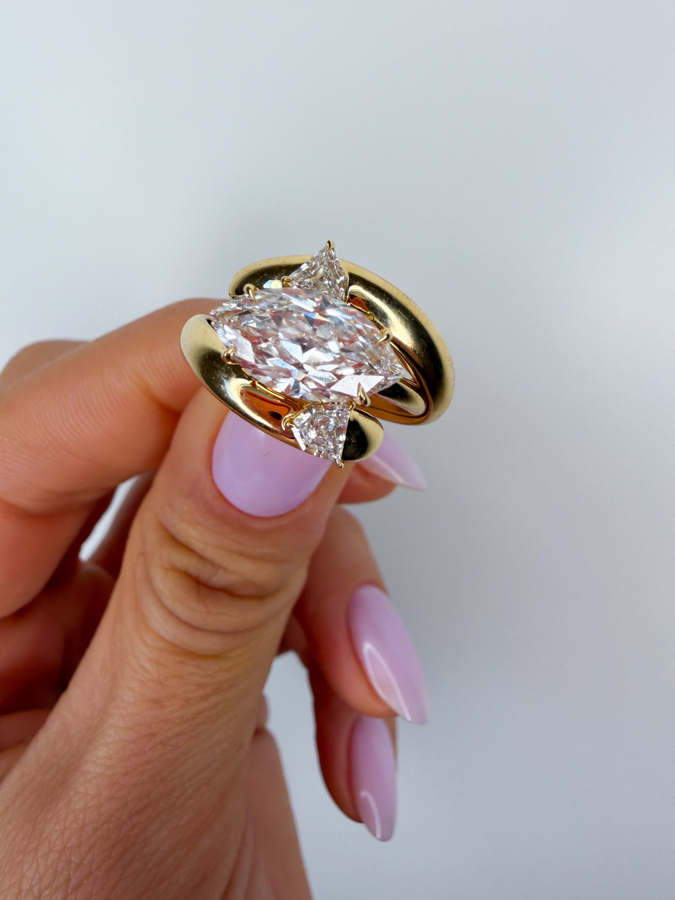 The Stiletto Marquise Ring