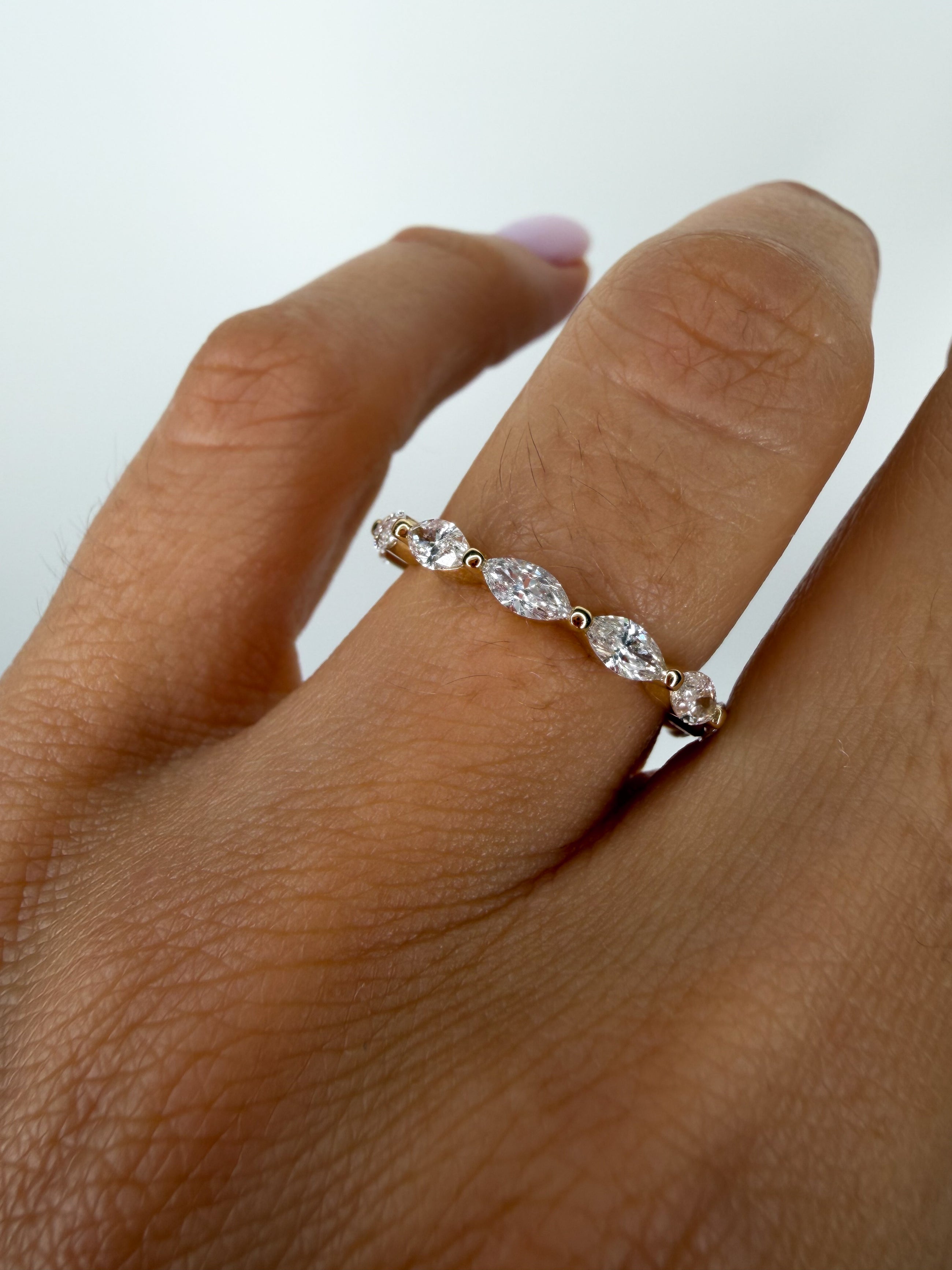 I’m a Marquise Diamond - Eternity Band