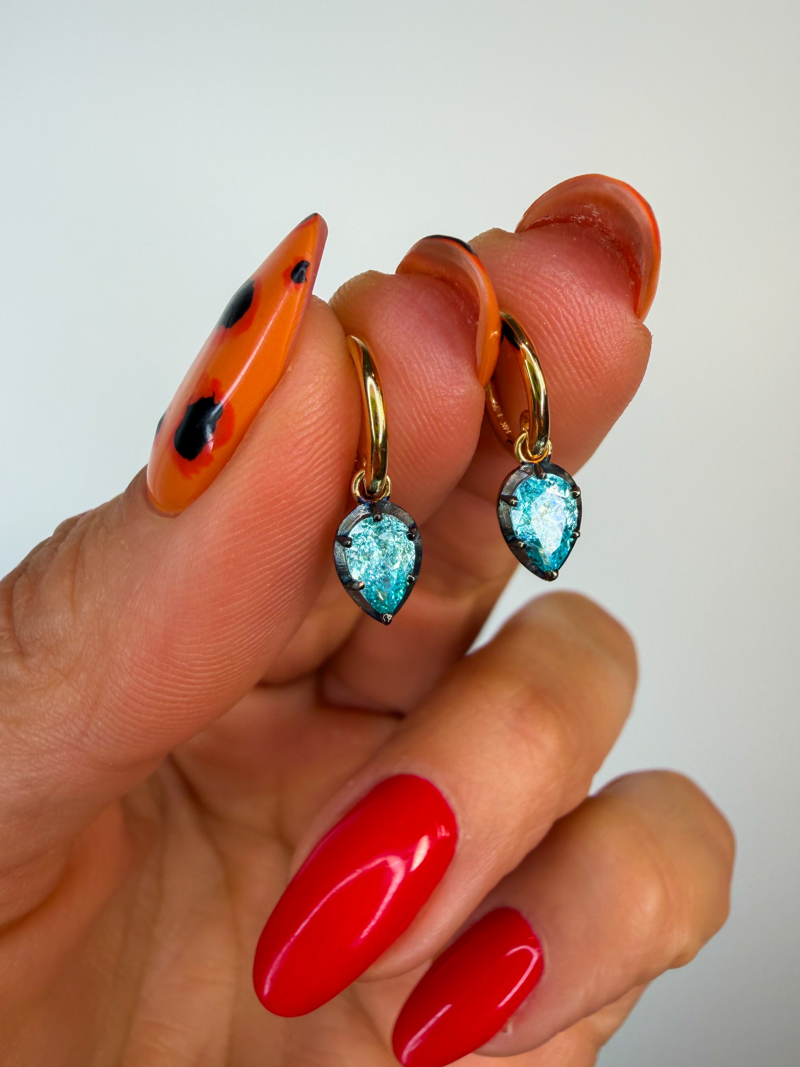 The Seraphine Paraiba Ear Crawlers